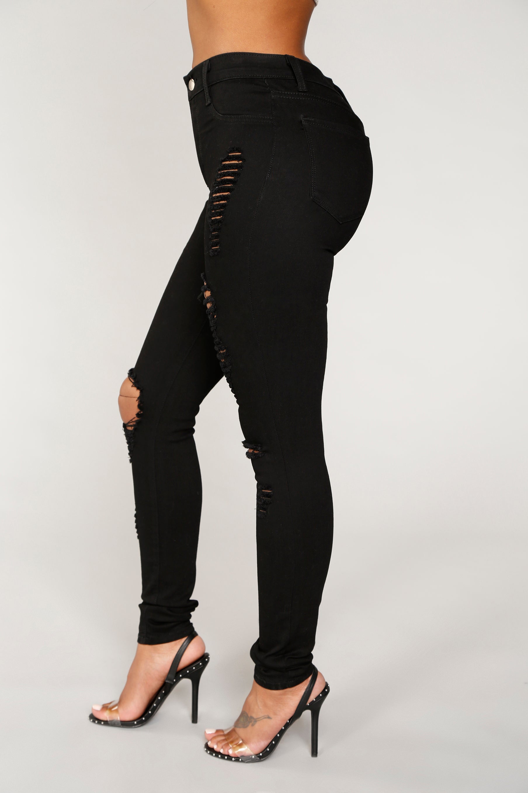 Hannah Skinny Jeans - Black