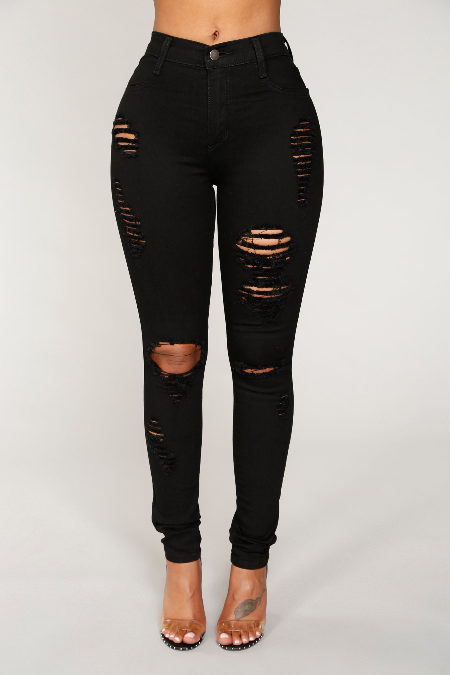 Hannah Skinny Jeans - Black