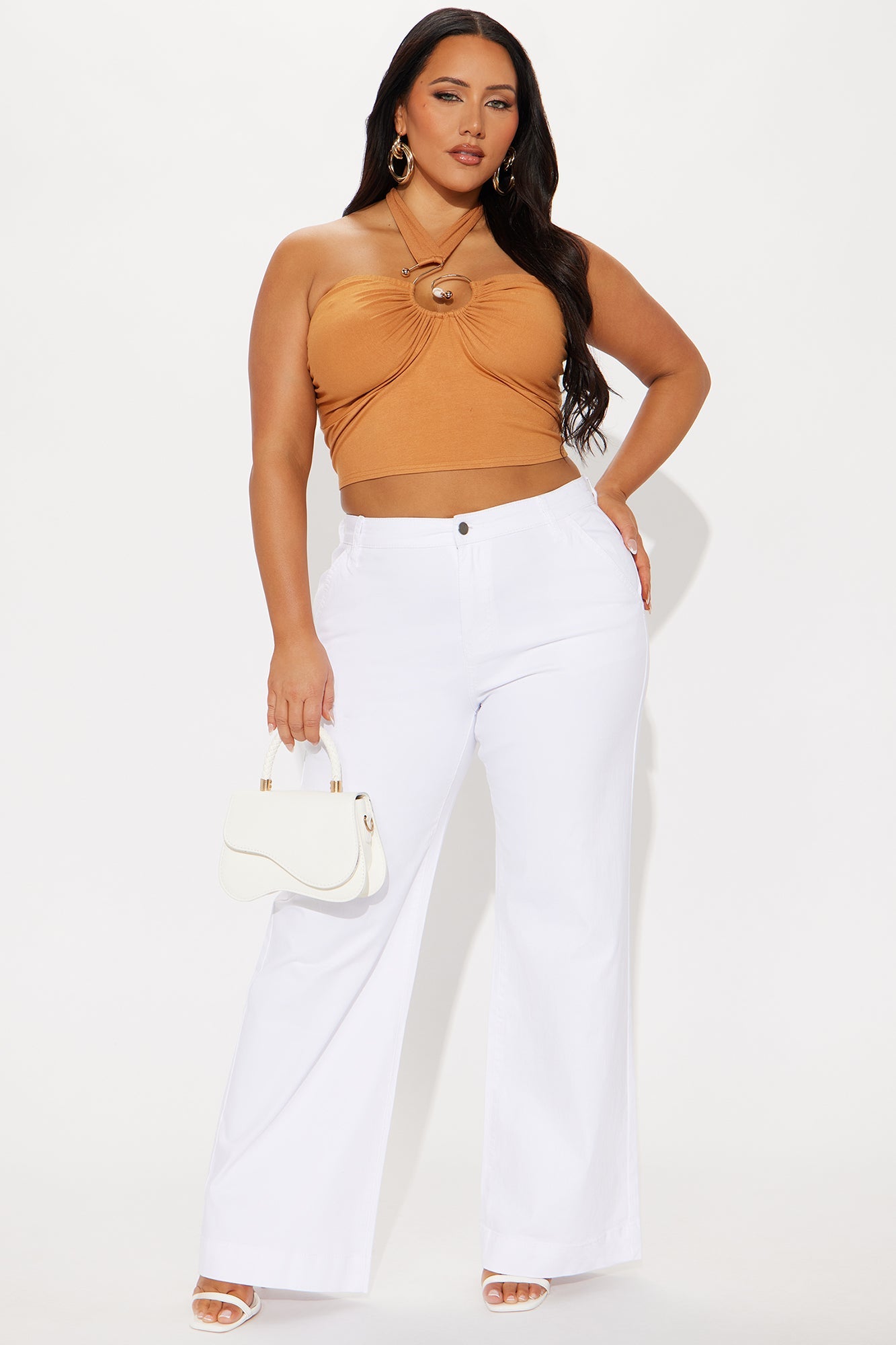 Margot Stretch Trouser Jeans - White