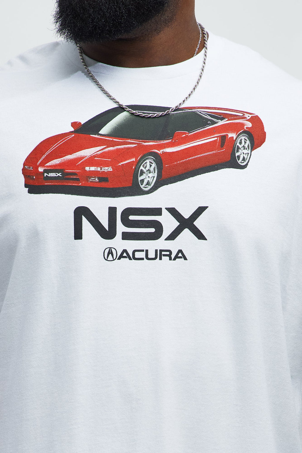 Acura NSX Art Sketch Short Sleeve Tee - White