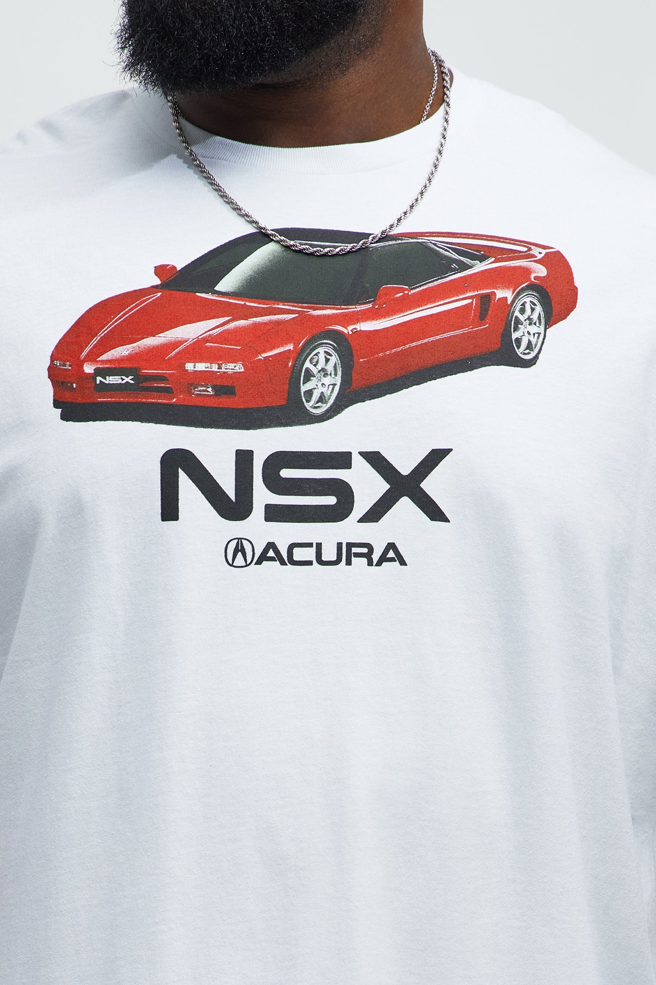 Acura NSX Art Sketch Short Sleeve Tee - White