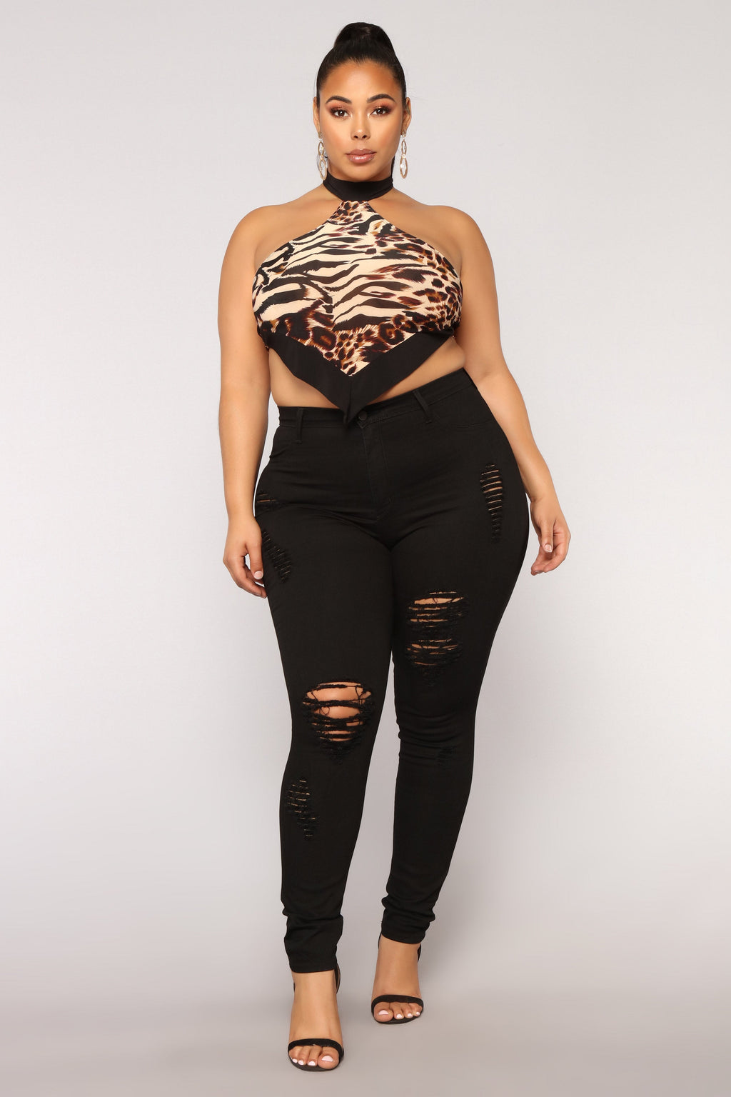 Hannah Skinny Jeans - Black