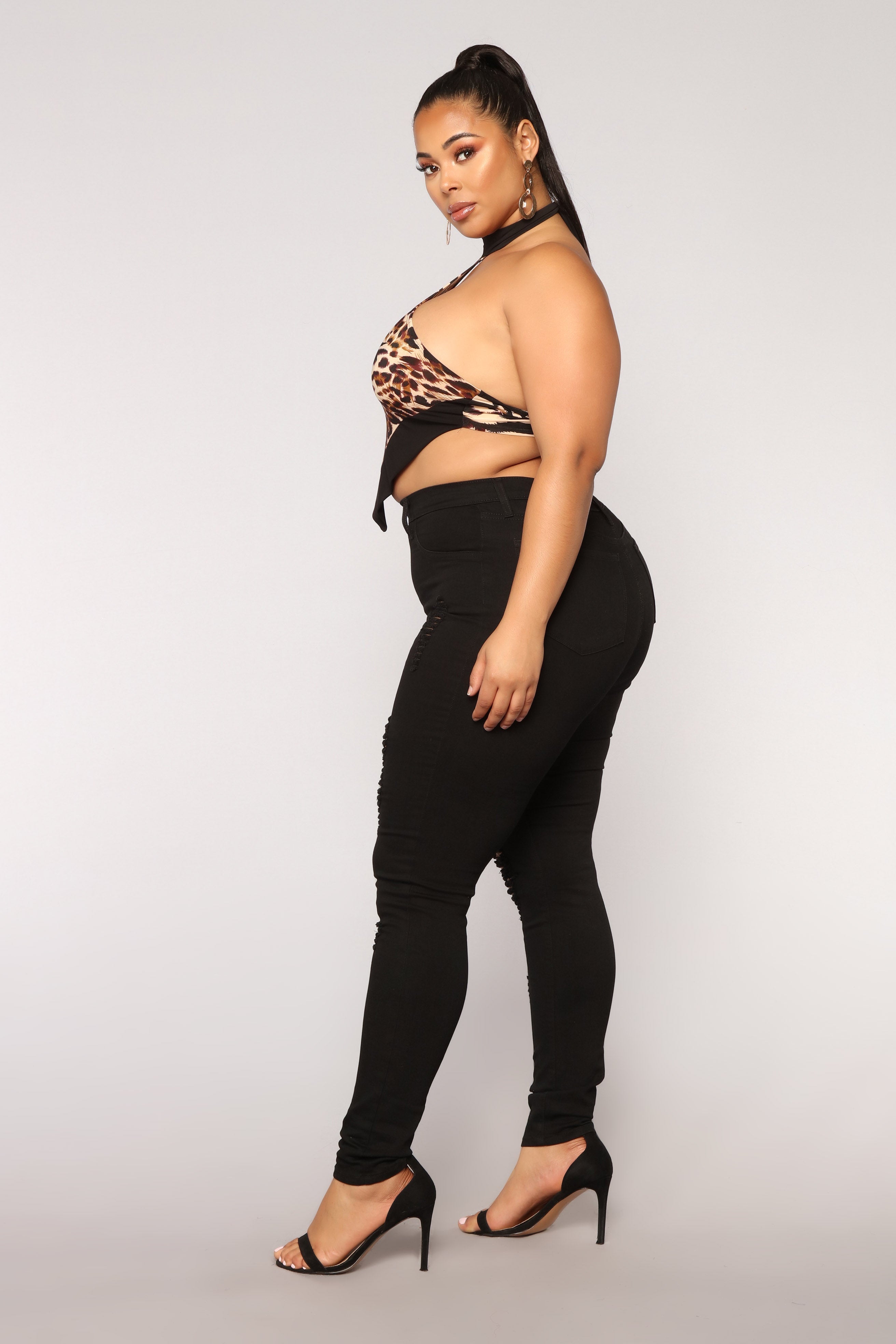 Hannah Skinny Jeans - Black