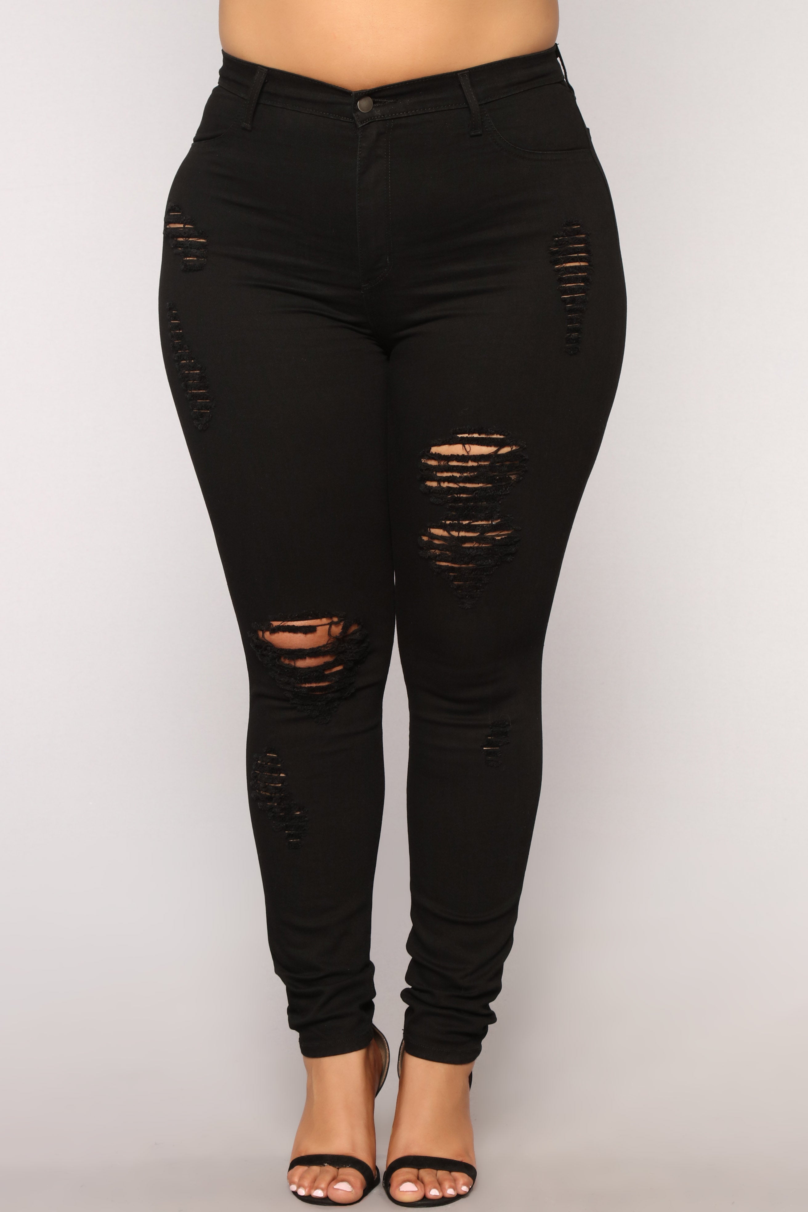 Hannah Skinny Jeans - Black