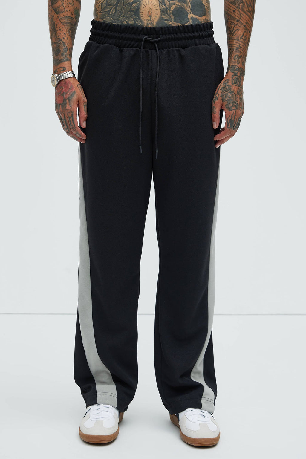 Hopper Relaxed Track Pants - Black