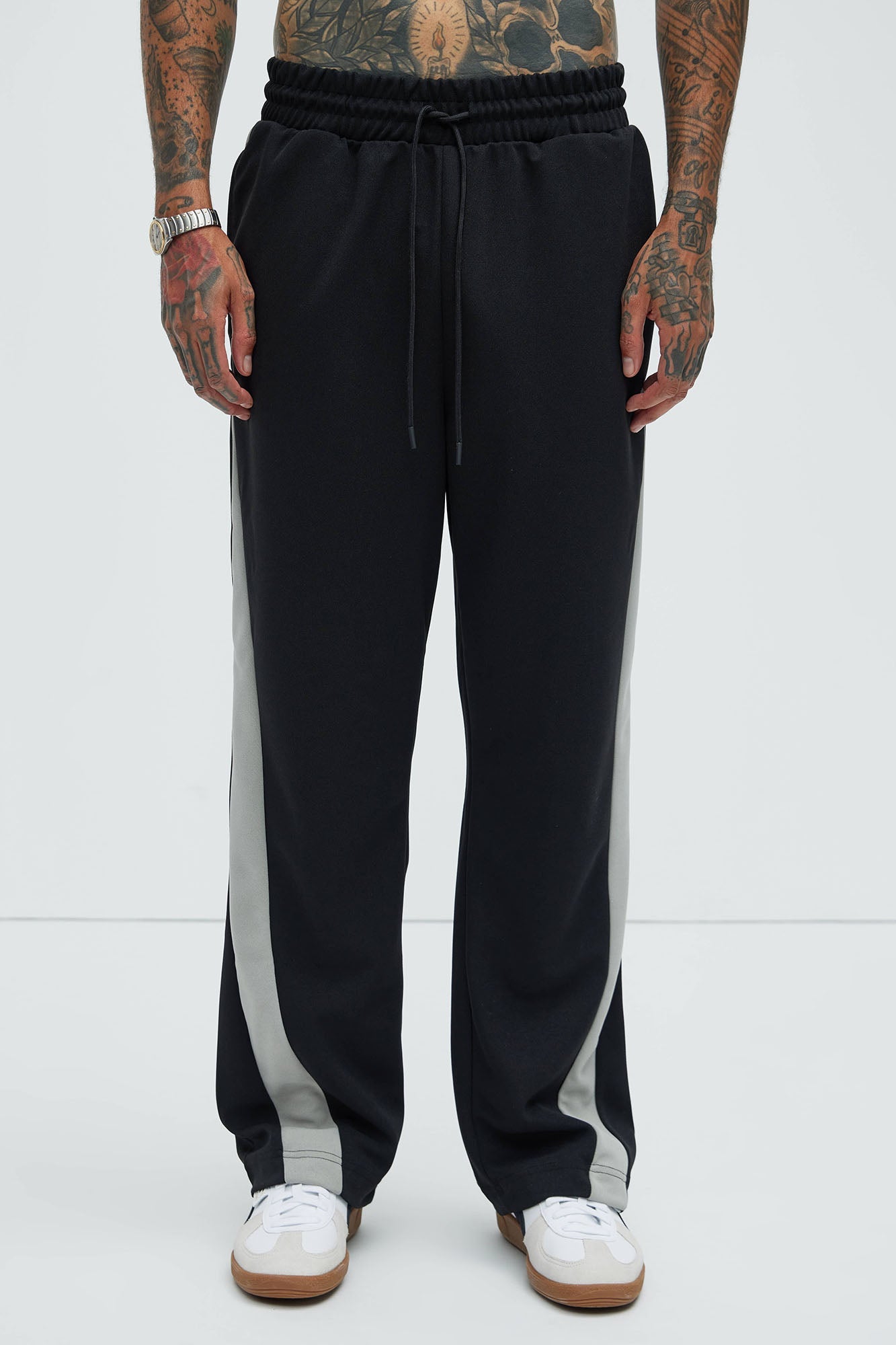 Hopper Relaxed Track Pants - Black