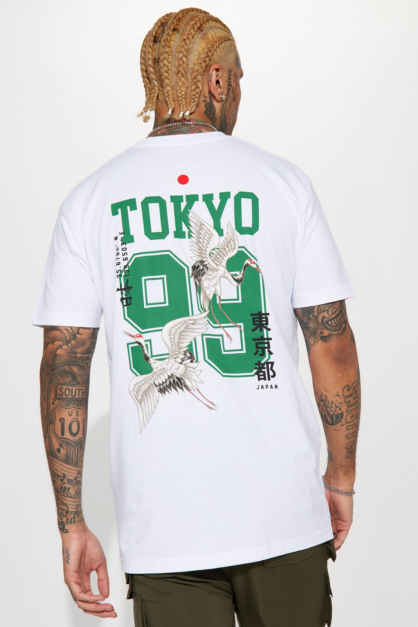 Tokyo 99 Short Sleeve Tee - White