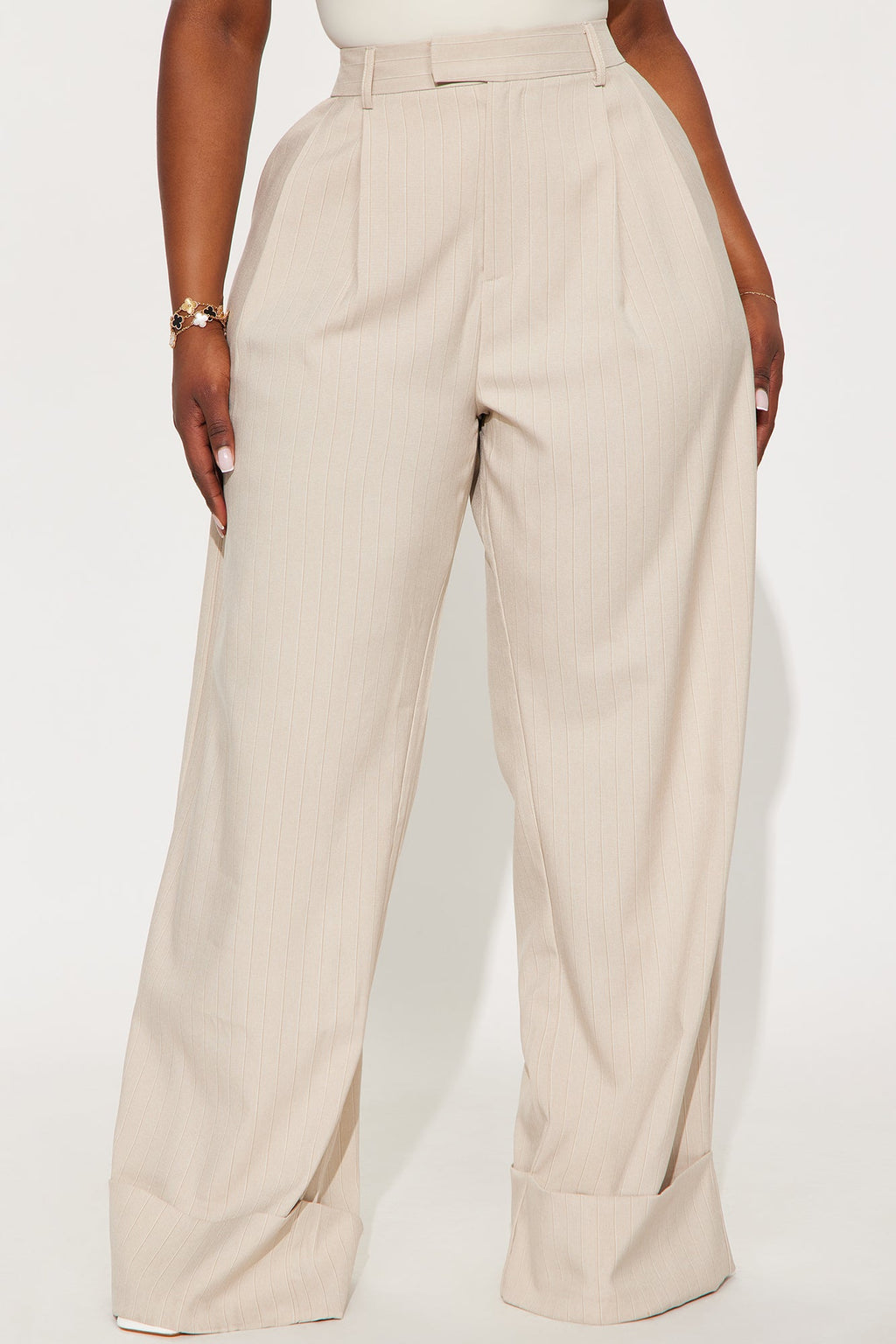 Arvizu Wide Leg Trouser - Tan