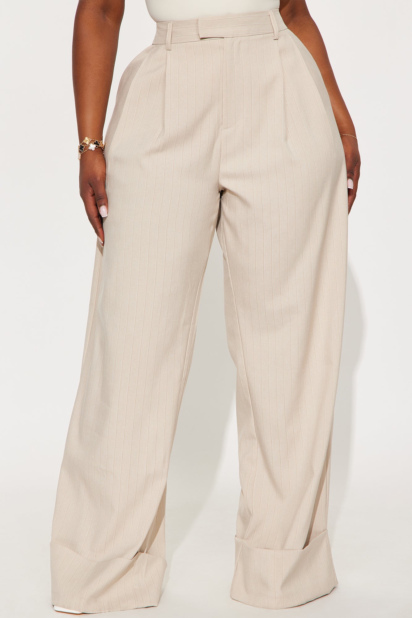 Arvizu Wide Leg Trouser - Tan
