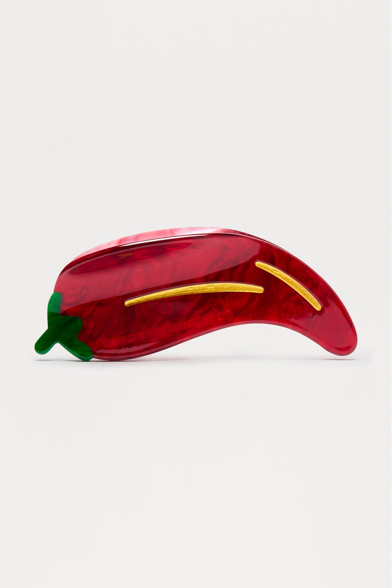 A Bit Spicy Claw Clip - Red