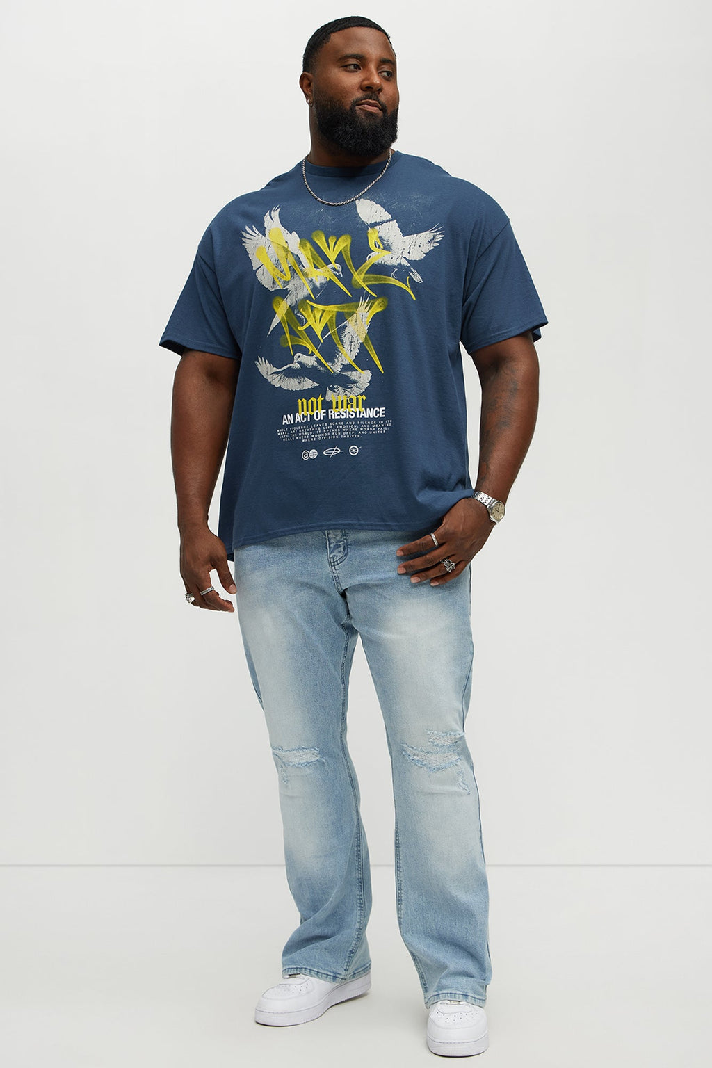 Dreamy Stacked Slim Flare Jeans - Light Blue Wash