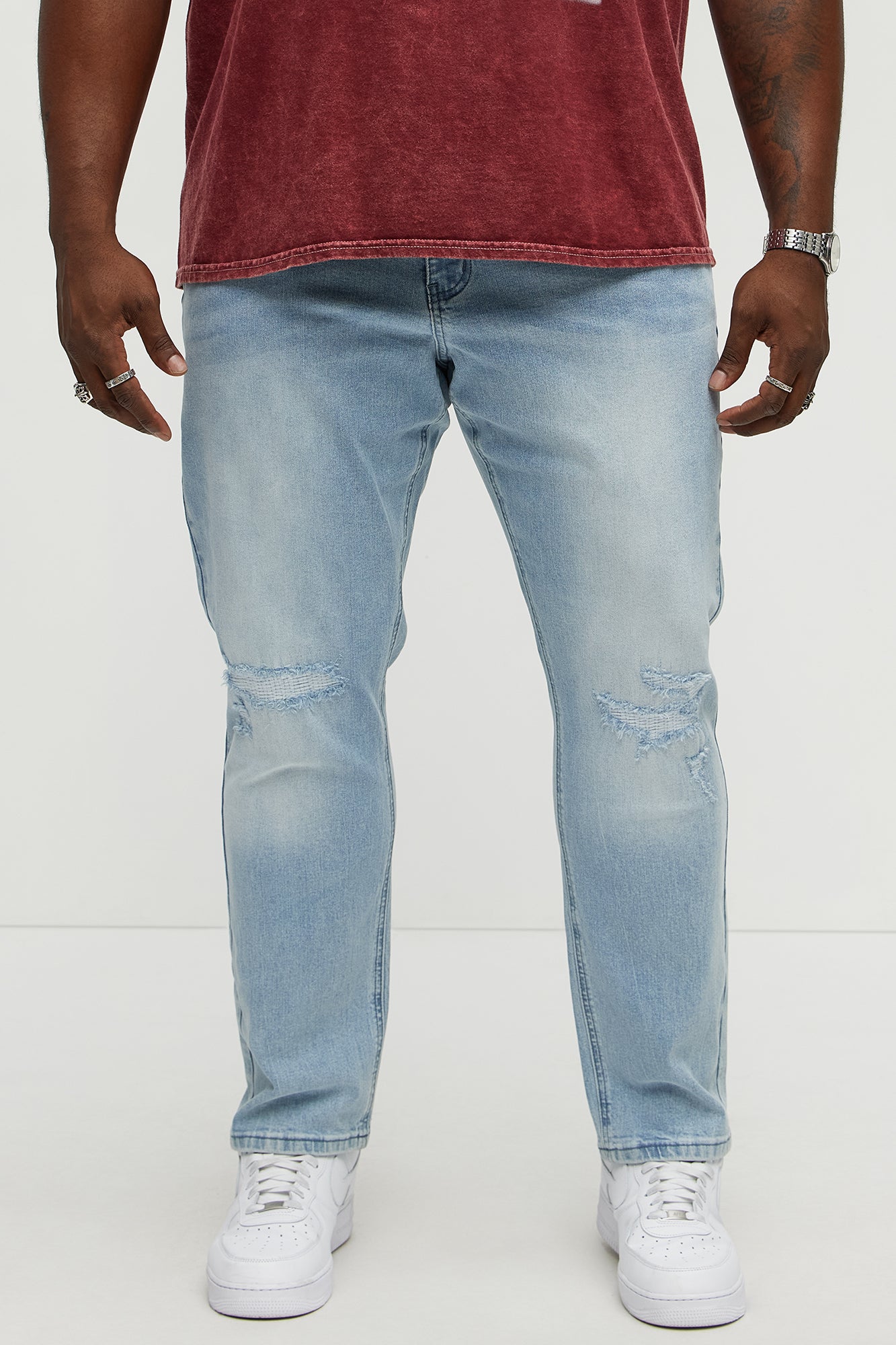 Dreamy Slim Jeans - Light Blue Wash