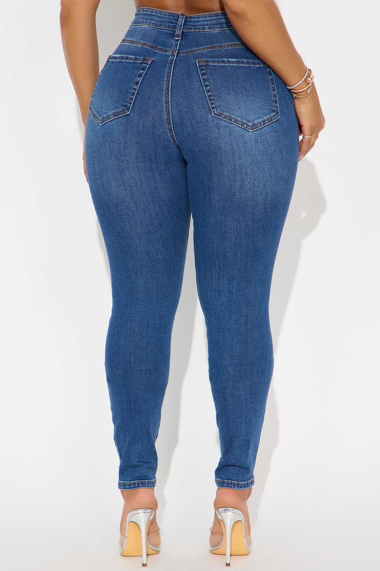 Tall Top Of The Line Stretch Skinny Jeans - Medium Wash