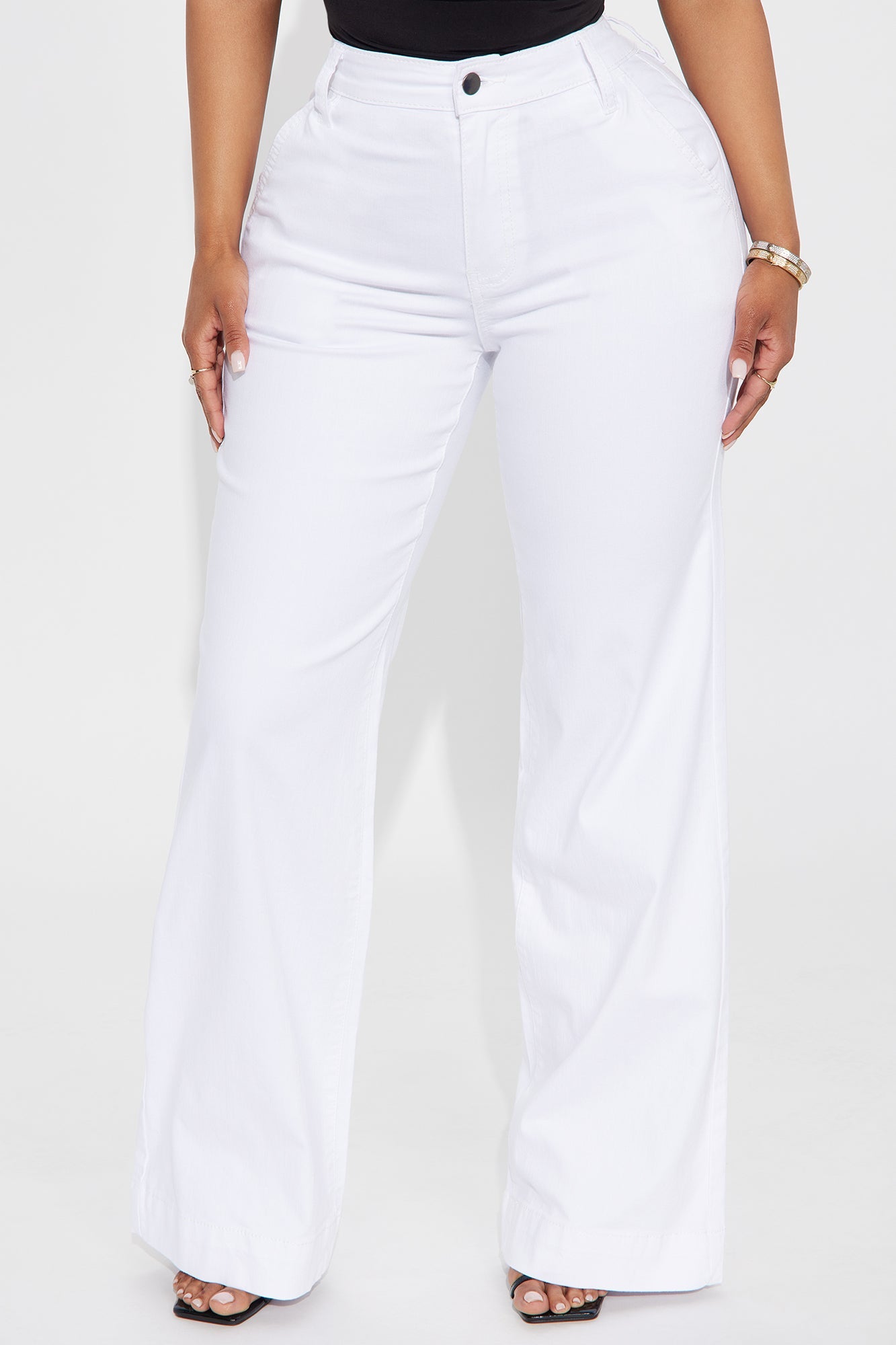 Margot Stretch Trouser Jeans - White