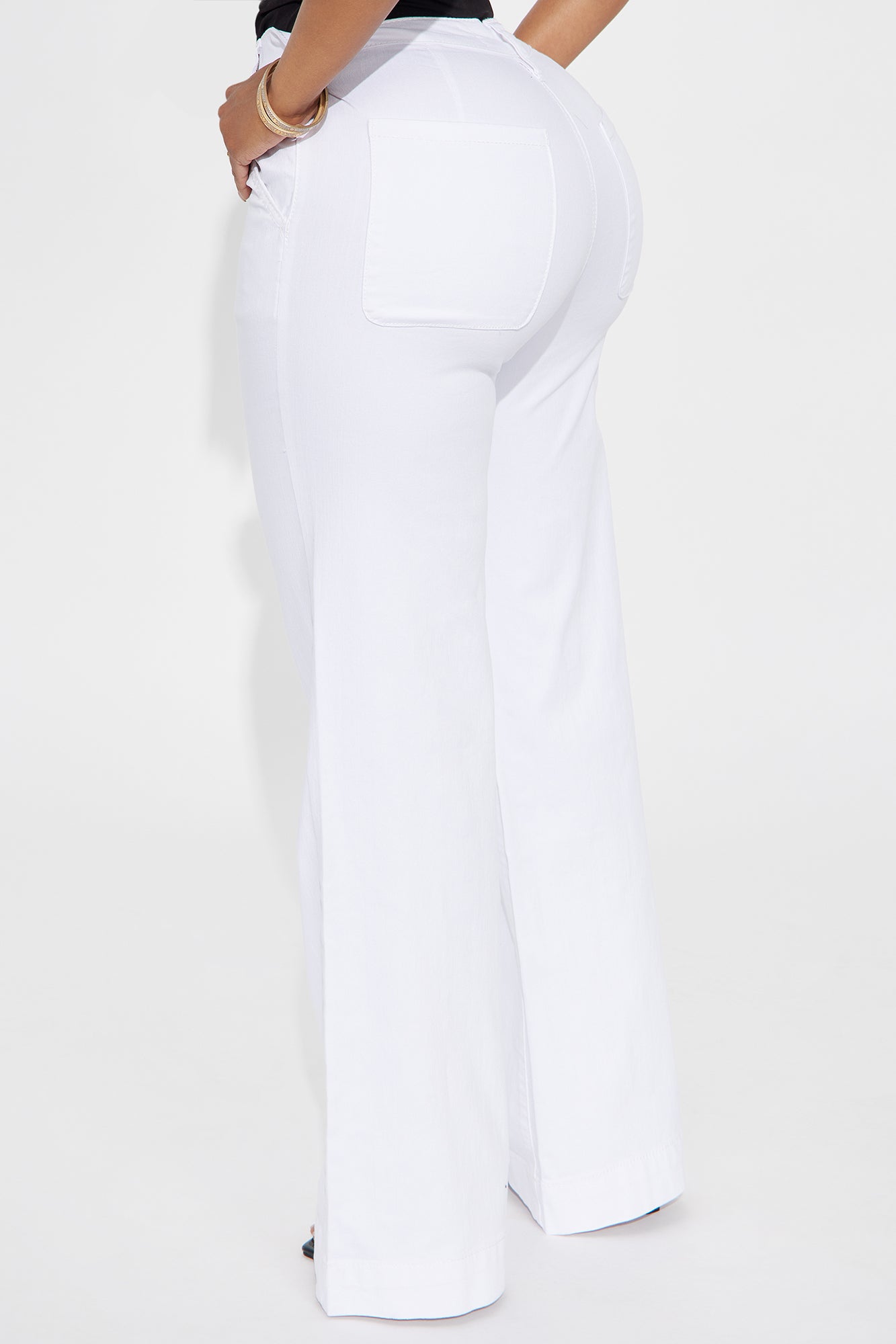 Margot Stretch Trouser Jeans - White