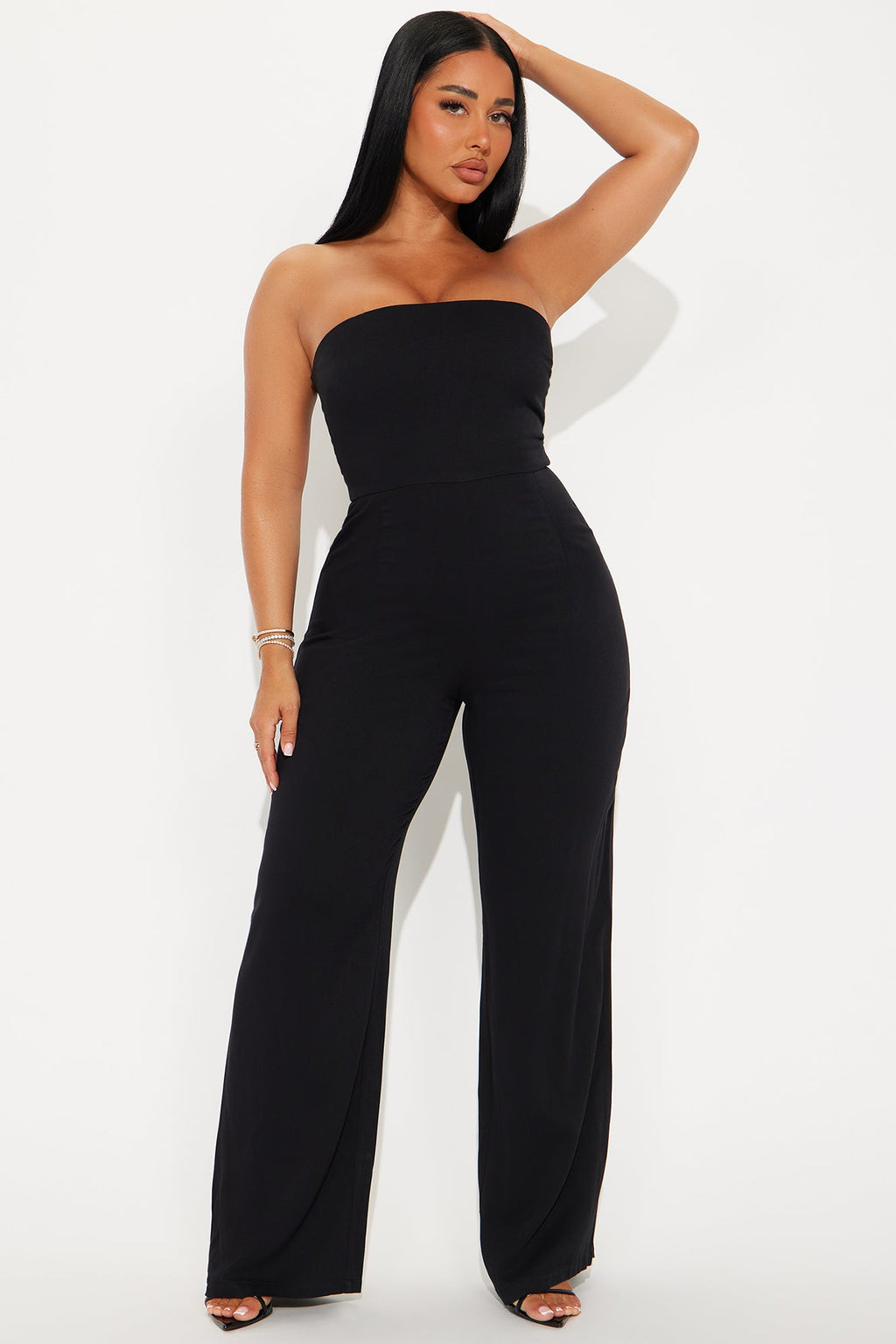 Ariana Wide Leg Jumpsuit - Black