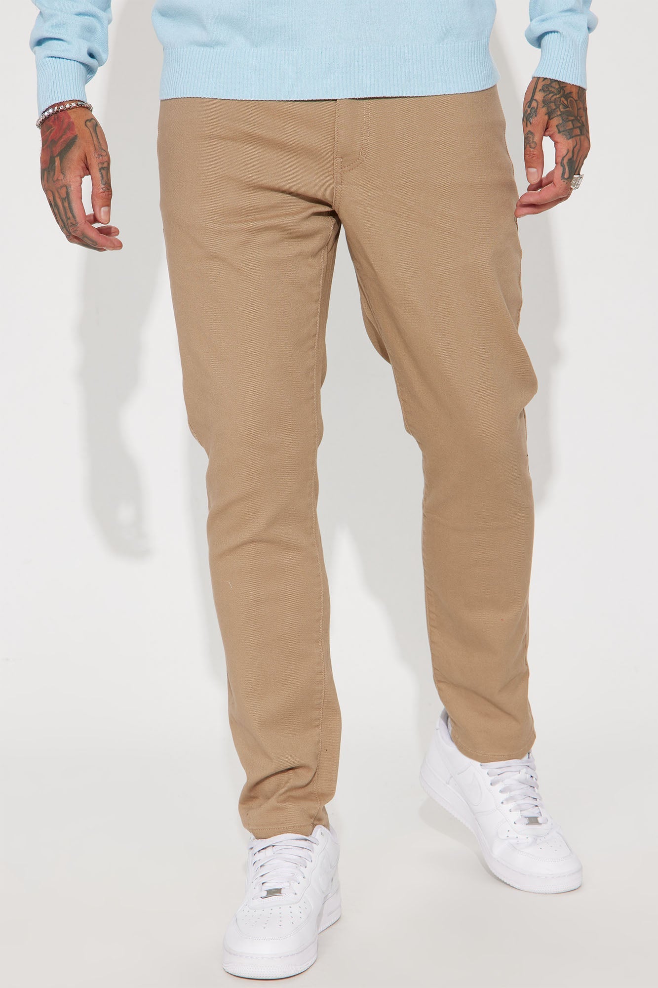 Cornell Slim Jeans - Taupe