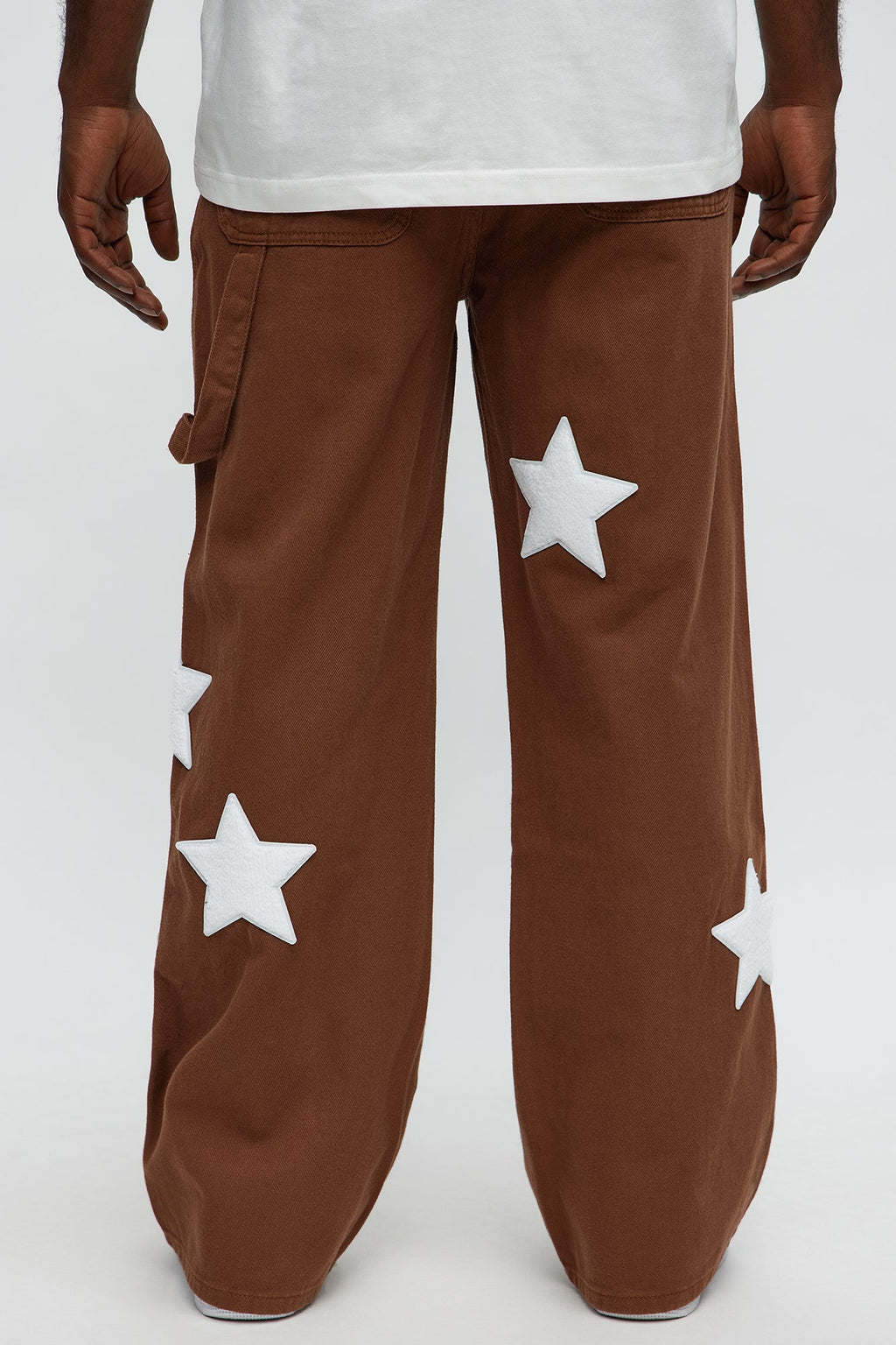 I'm A Star Baggy Jeans - Brown