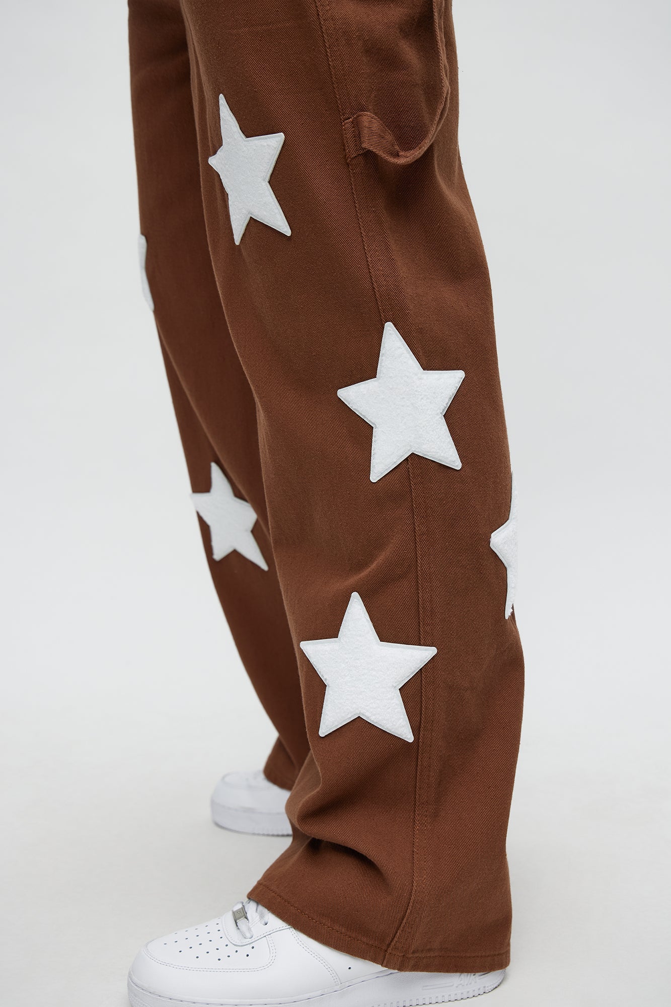 I'm A Star Baggy Jeans - Brown