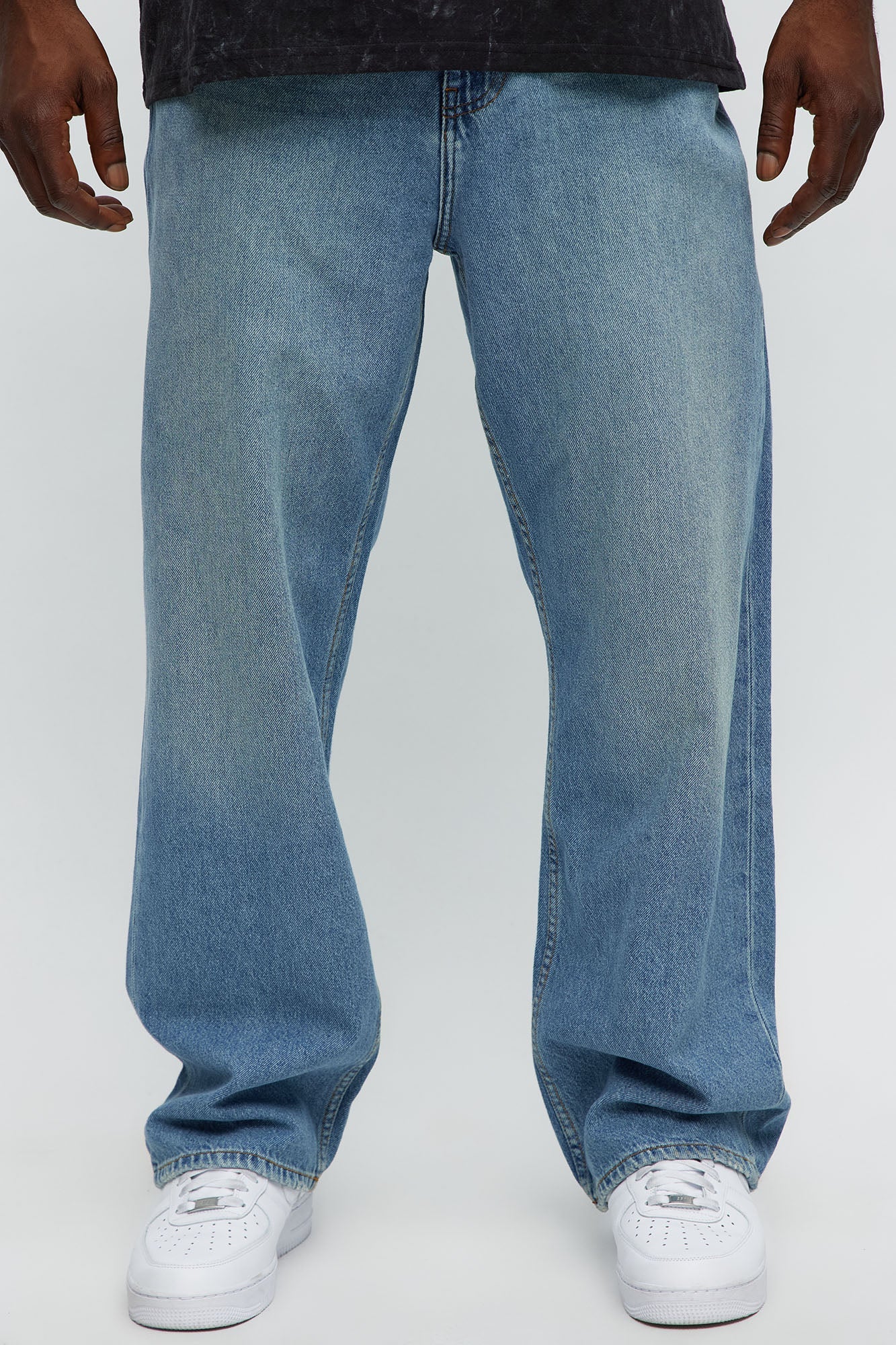 Baldwin Baggy Jeans - Medium Wash