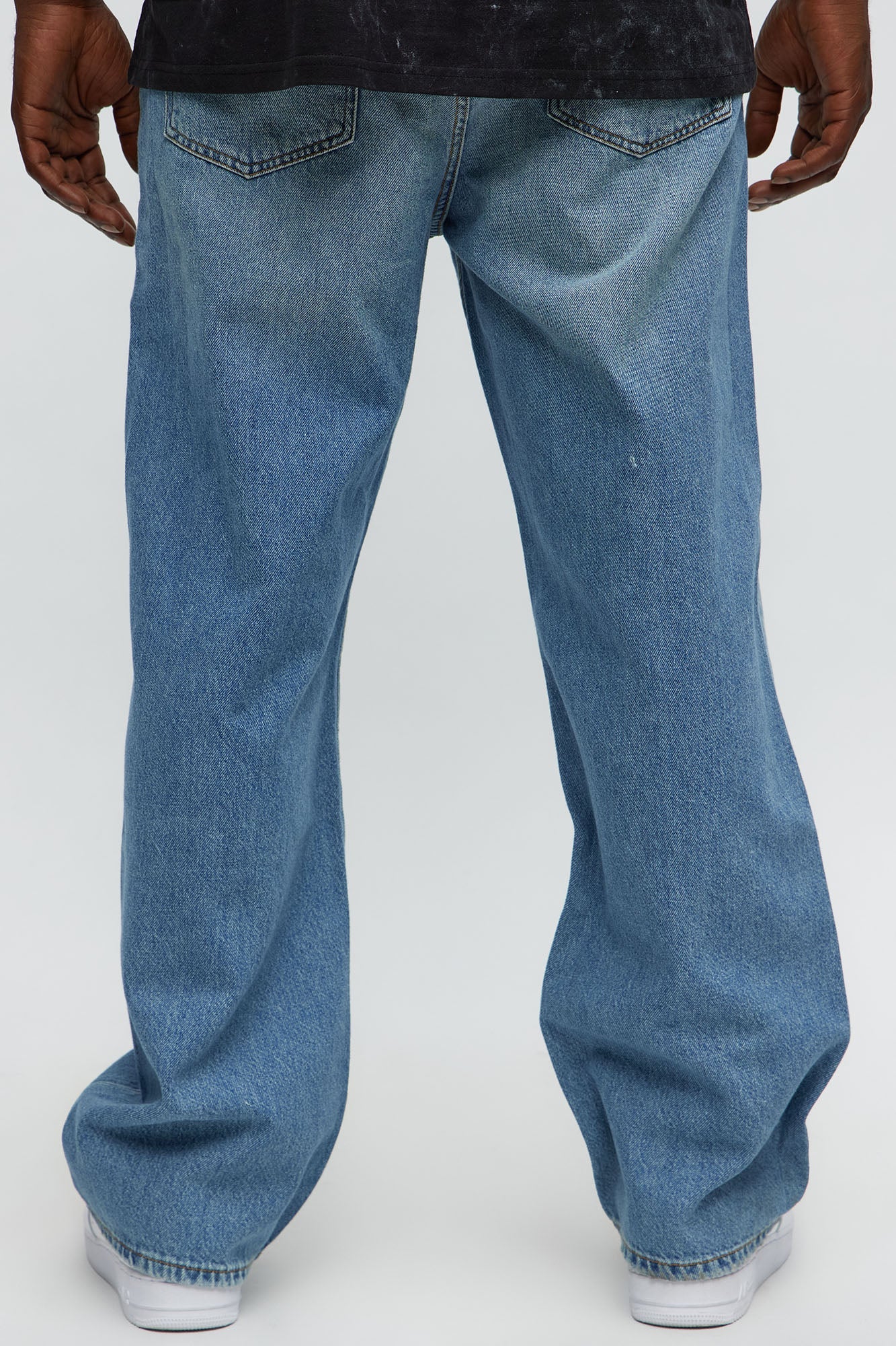 Baldwin Baggy Jeans - Medium Wash