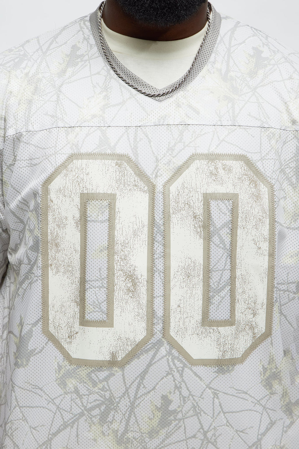 Short Sleeve Camo Jersey - Cream