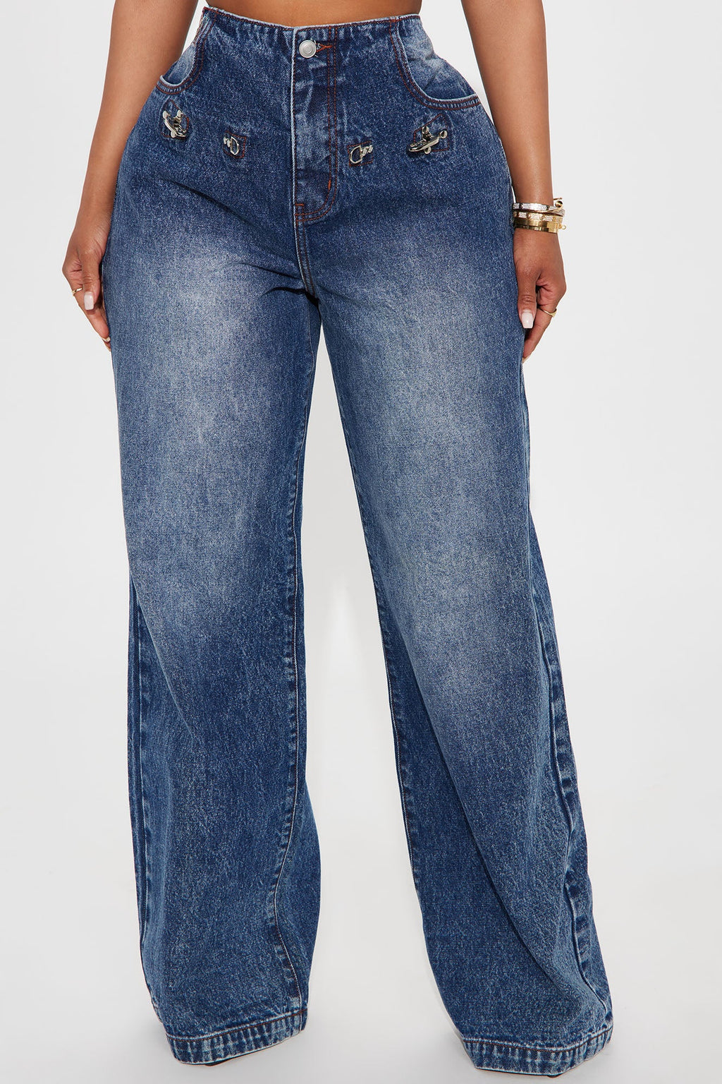 Northside Baggy Jeans - Medium Wash