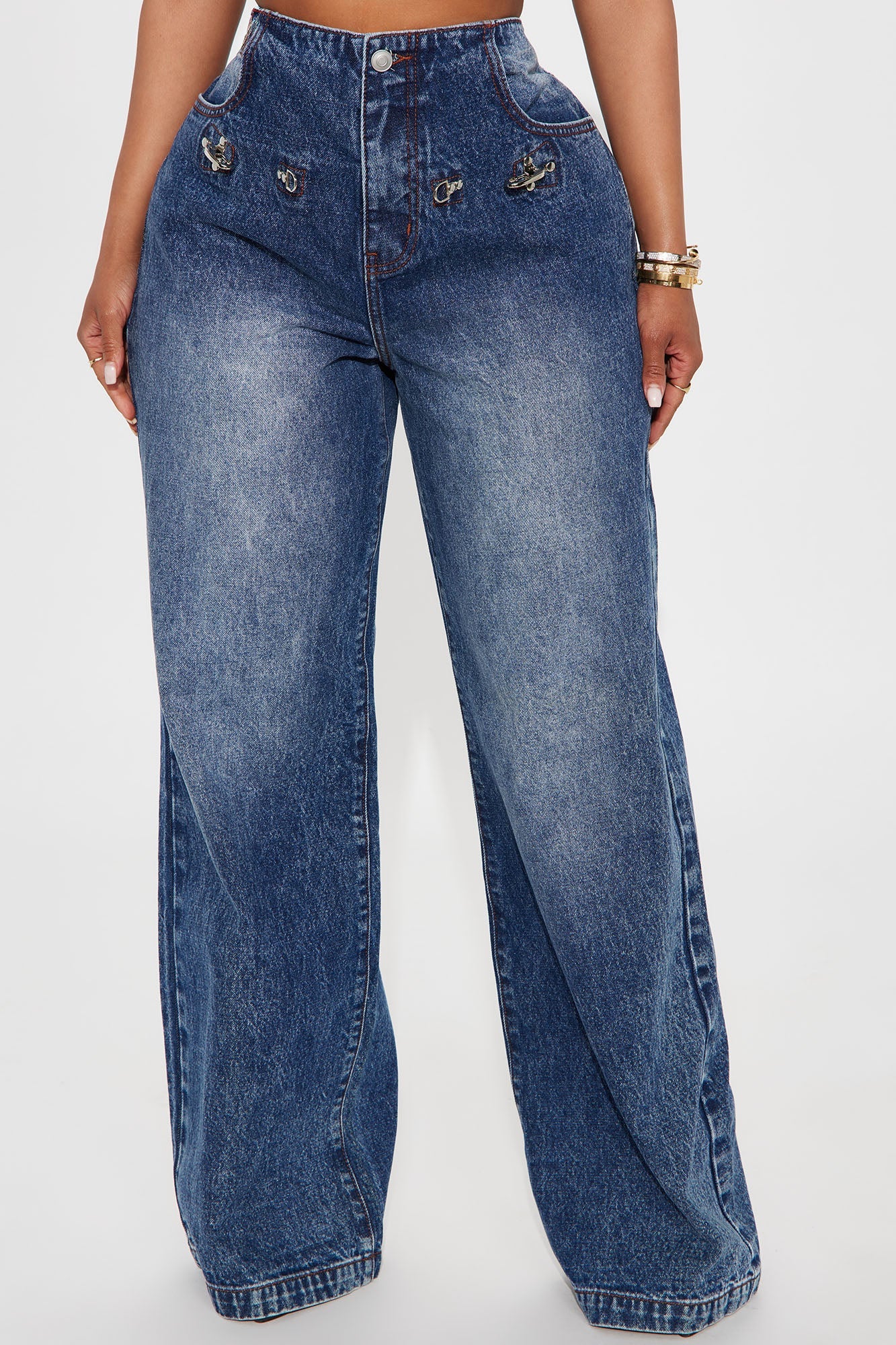Northside Baggy Jeans - Medium Wash