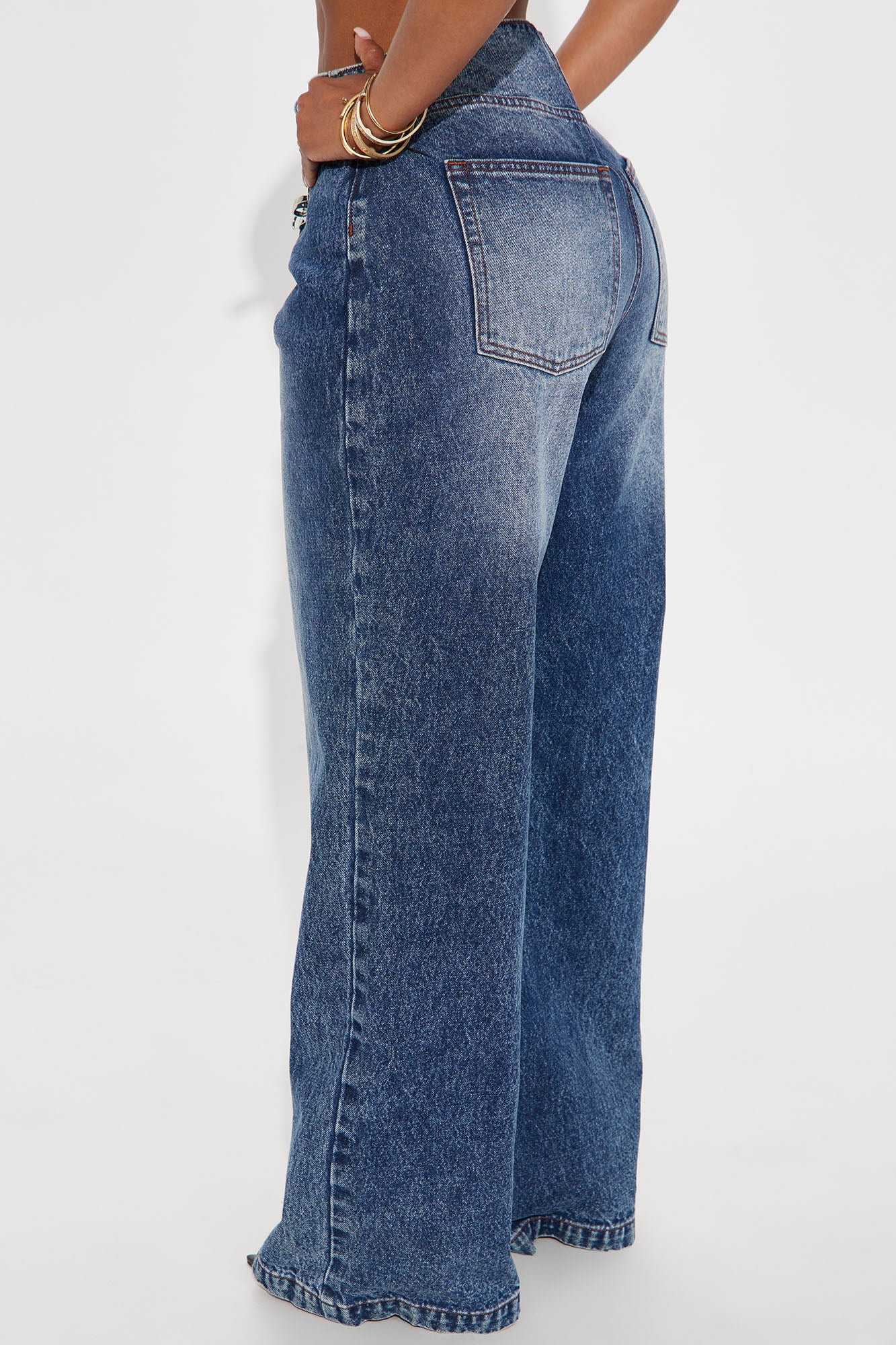 Northside Baggy Jeans - Medium Wash