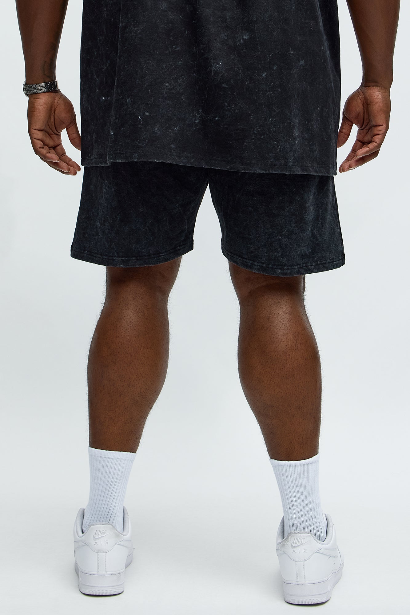 Thunder Bird Sweatshorts - Black