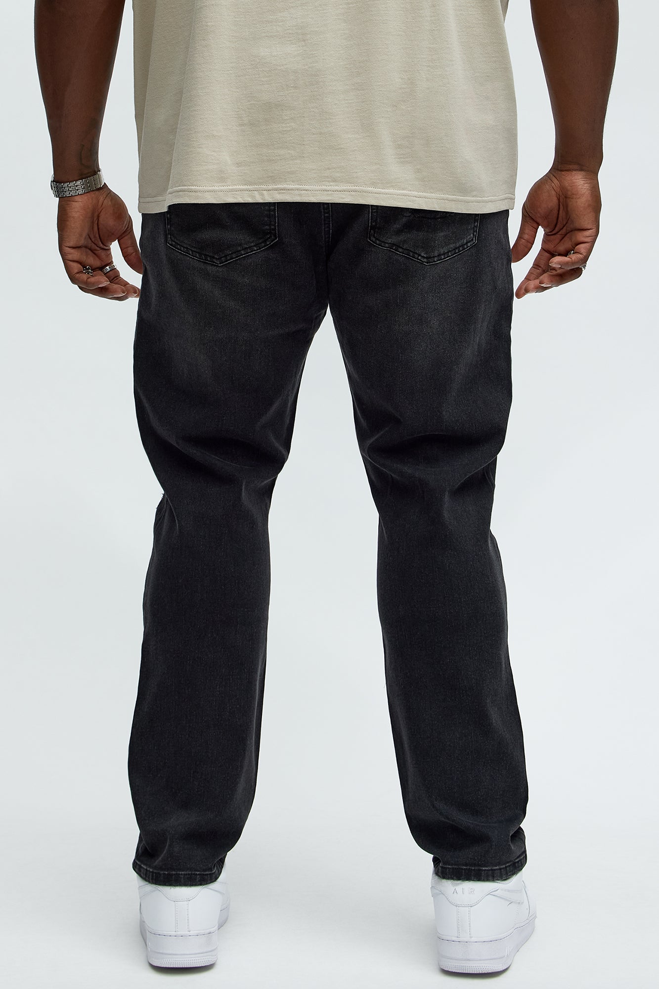 Slim Wood Stealth Jeans - Black Wash
