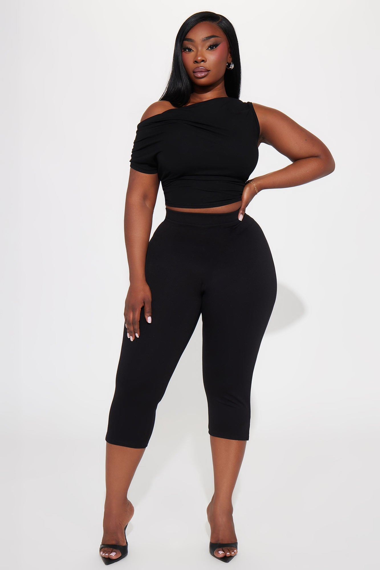 All My Potentials Capri Legging - Black