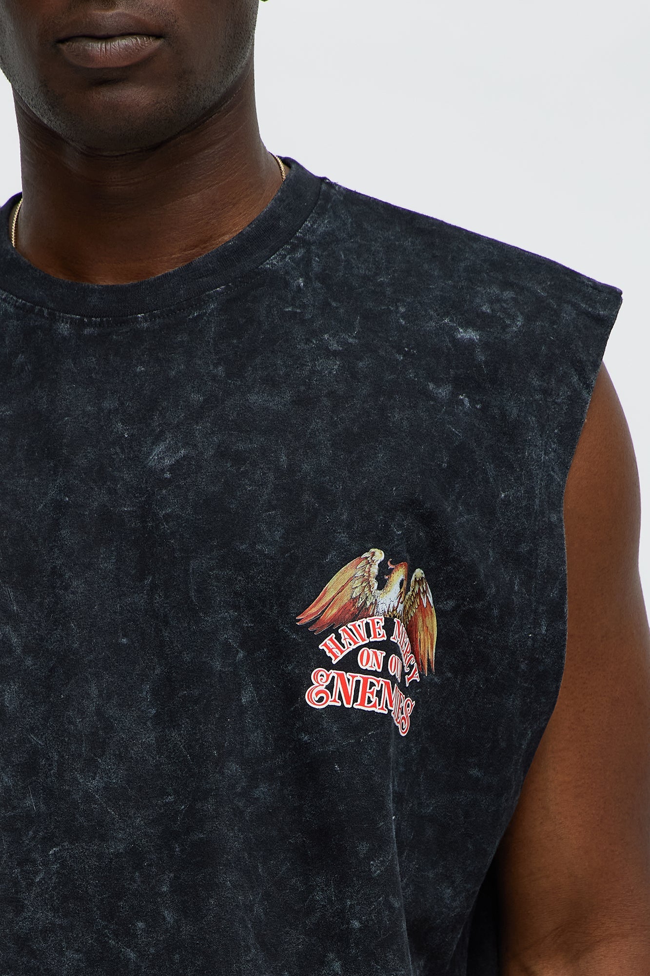 Built For Chaos Muscle Tee - Grey
