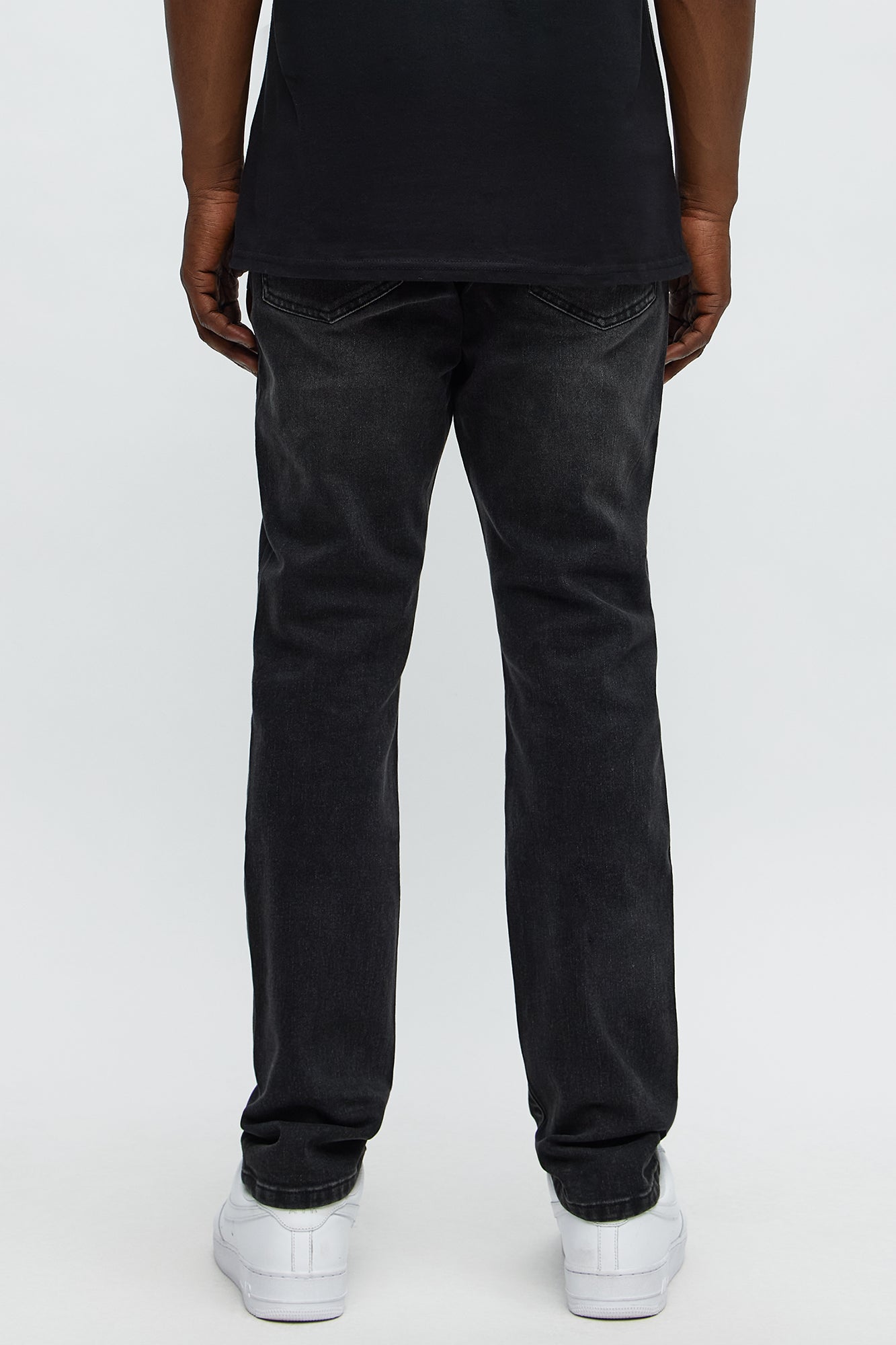 Slim Wood Stealth Jeans - Black Wash