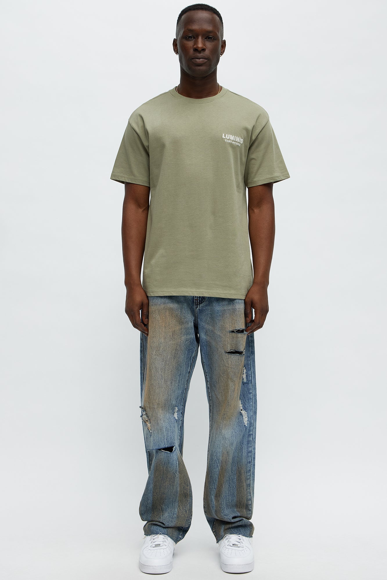 Luminis Saint Antoine Short Sleeve Tee - Sage