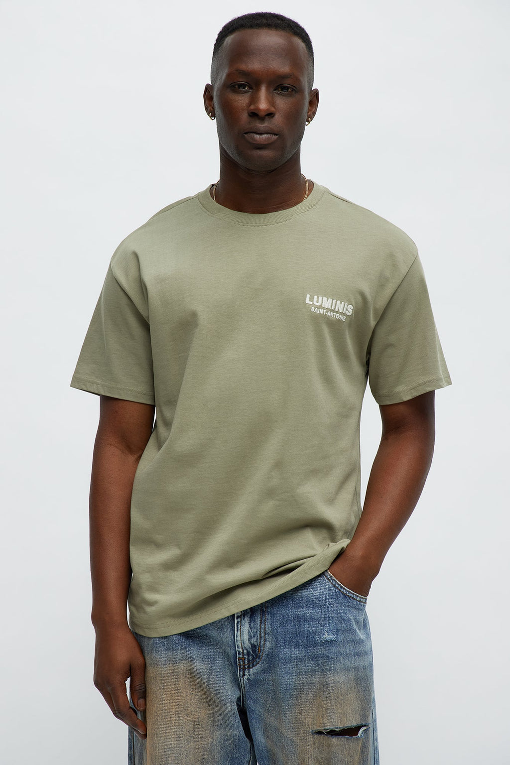 Luminis Saint Antoine Short Sleeve Tee - Sage