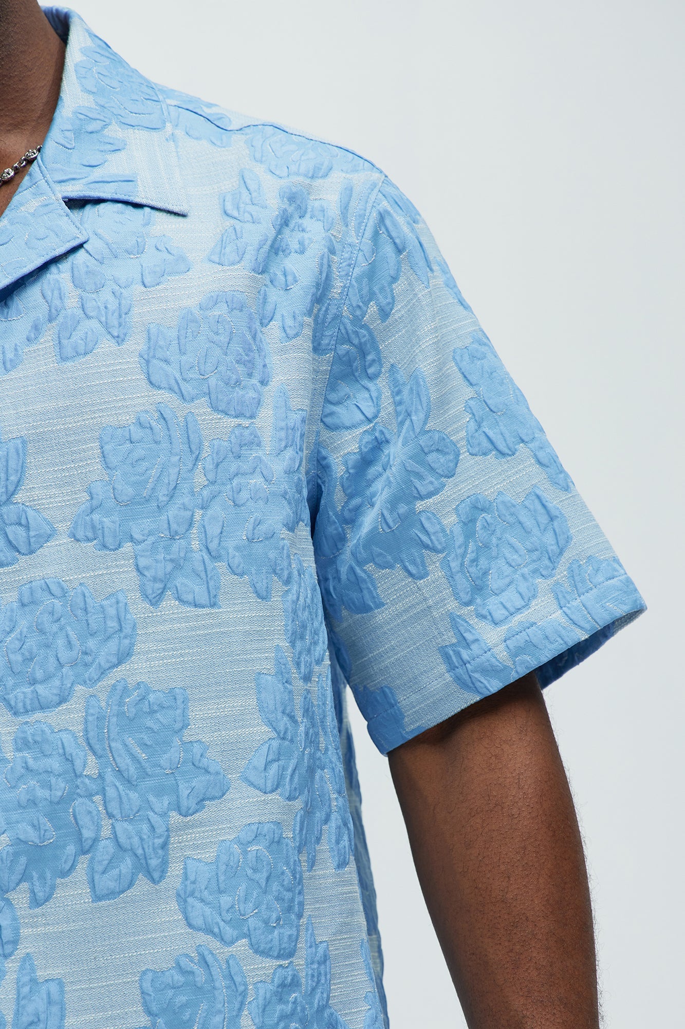 Bartlett Jacquard Shirt - Blue/combo