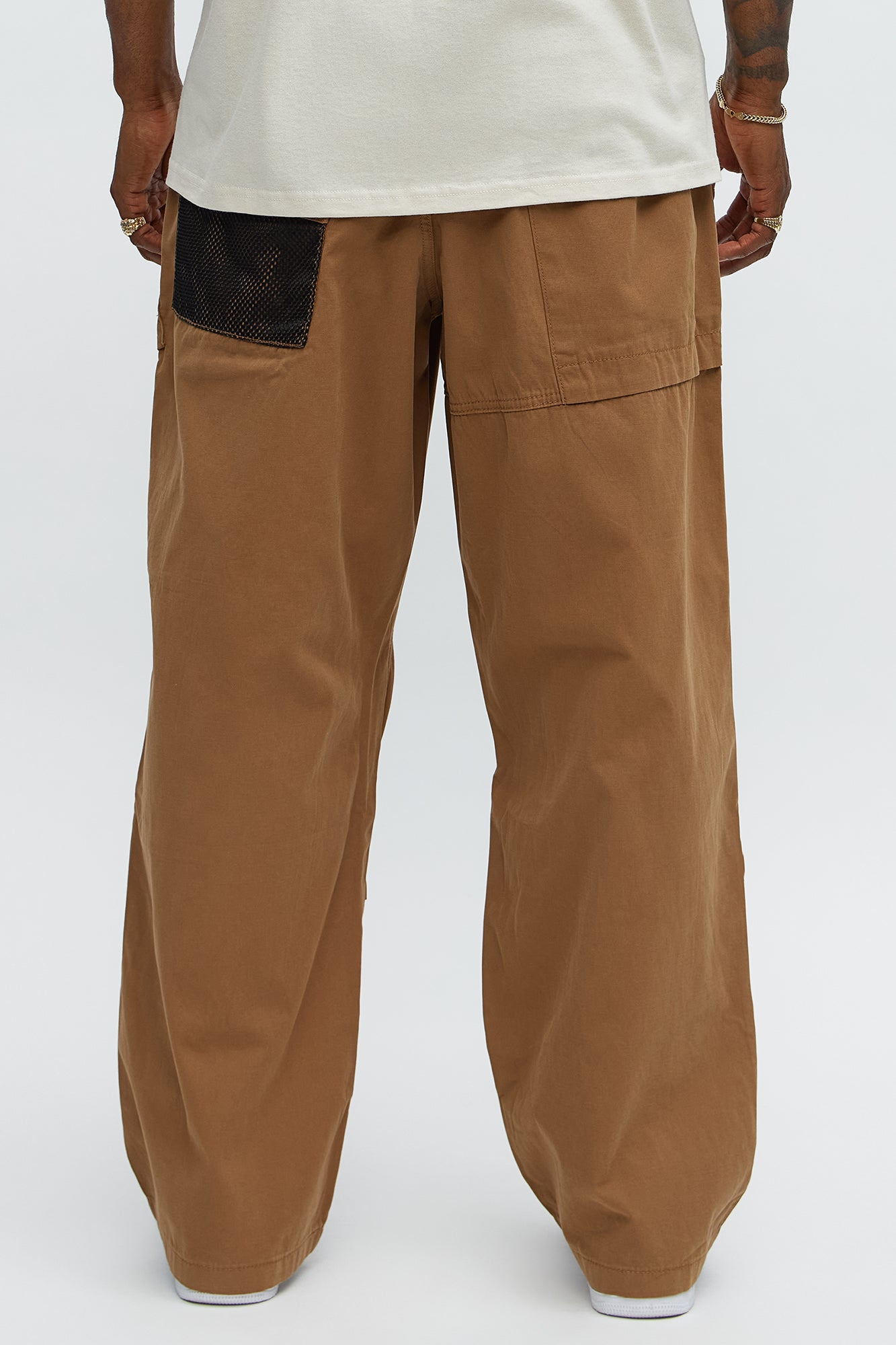 Baggy Lester Cargo Pants - Brown