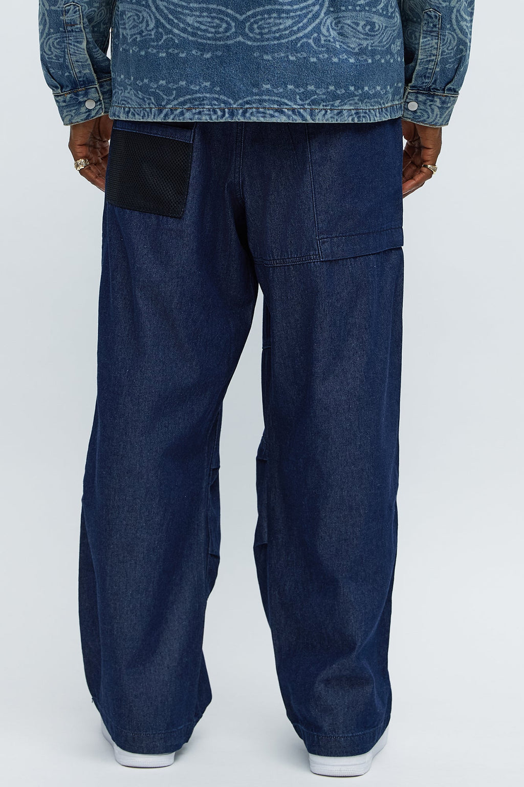 Max Cargo Baggy Pants - Indigo