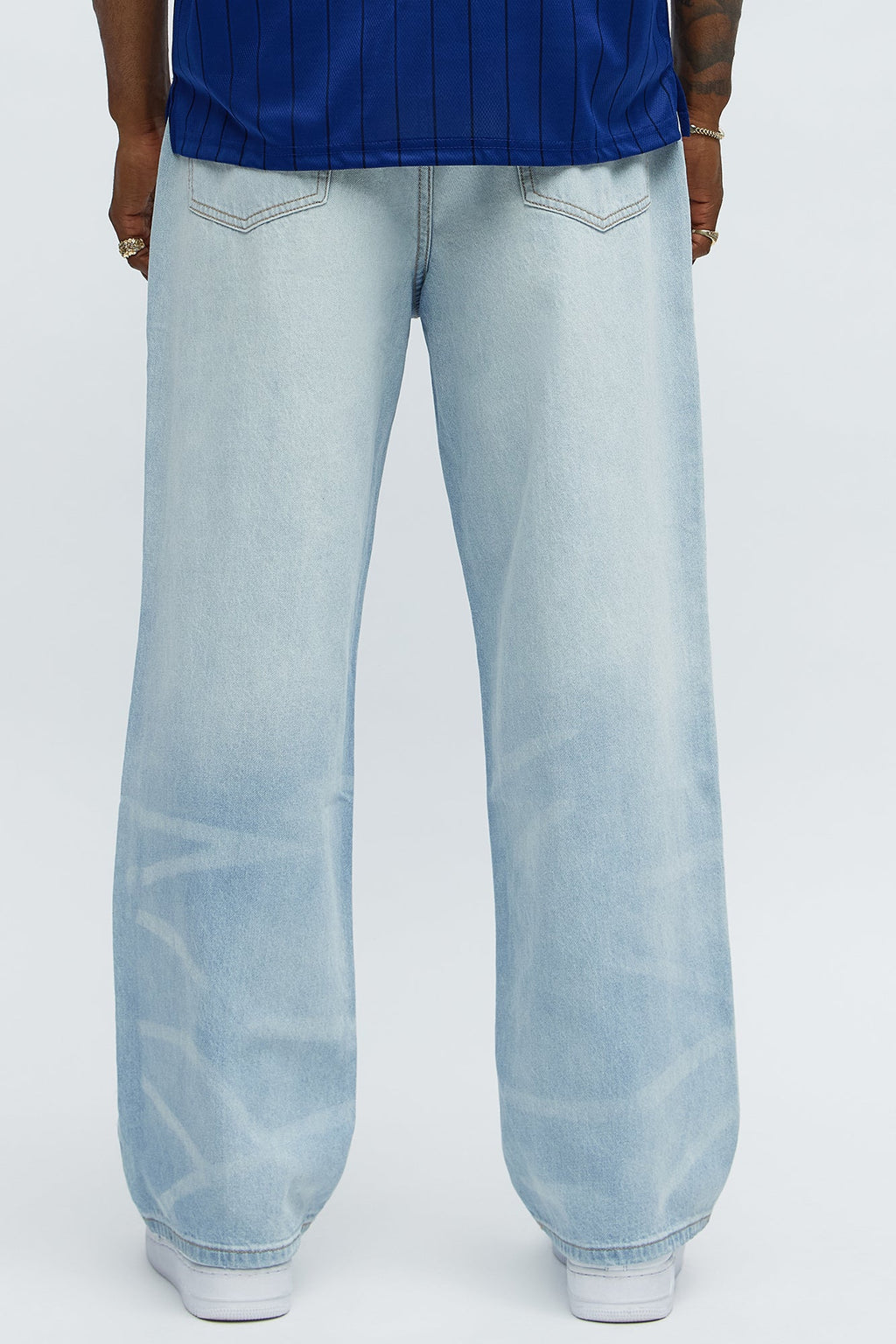 Baggy Feeling You Jeans - Light Blue Wash