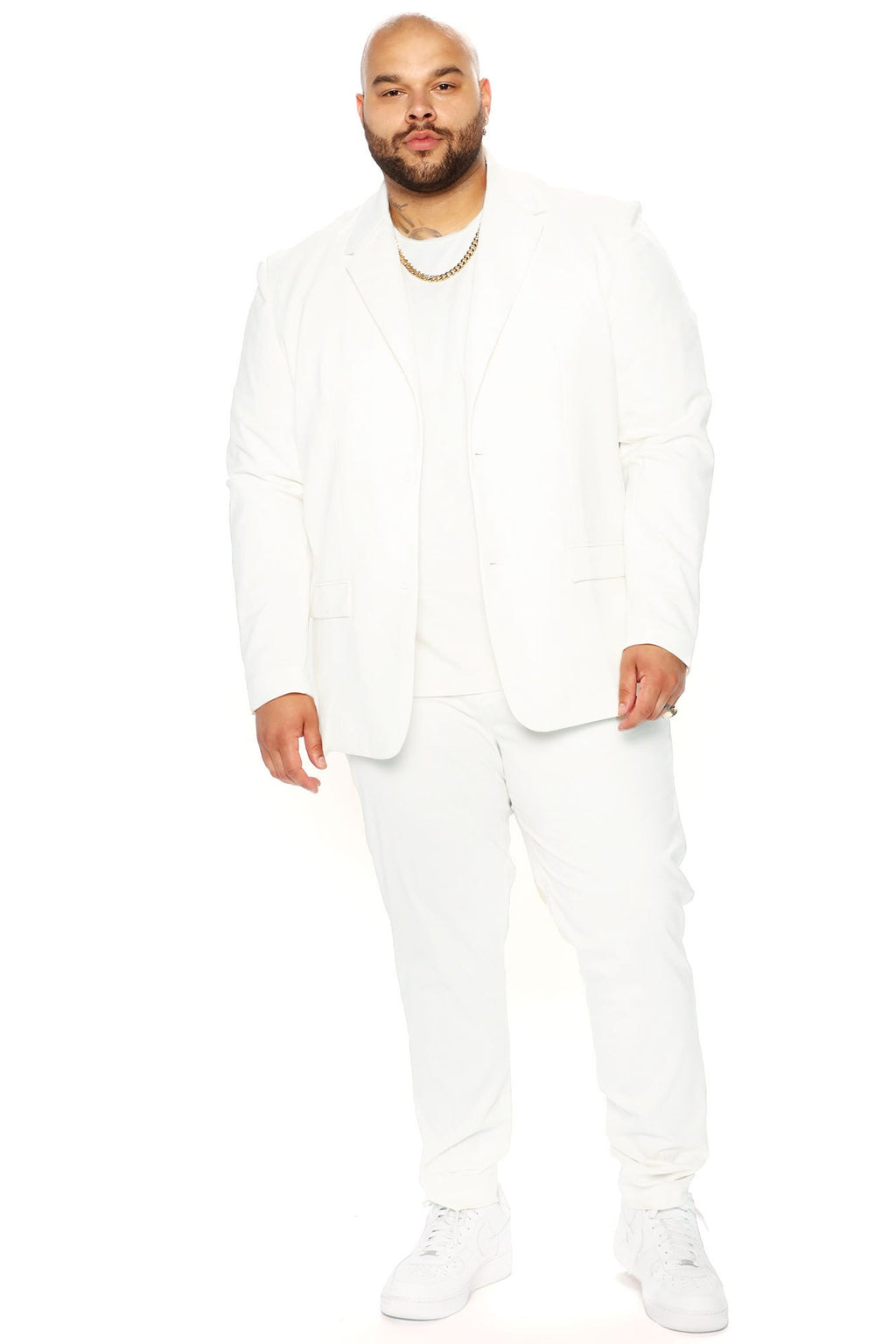The Modern Stretch Suit Jacket - Off White