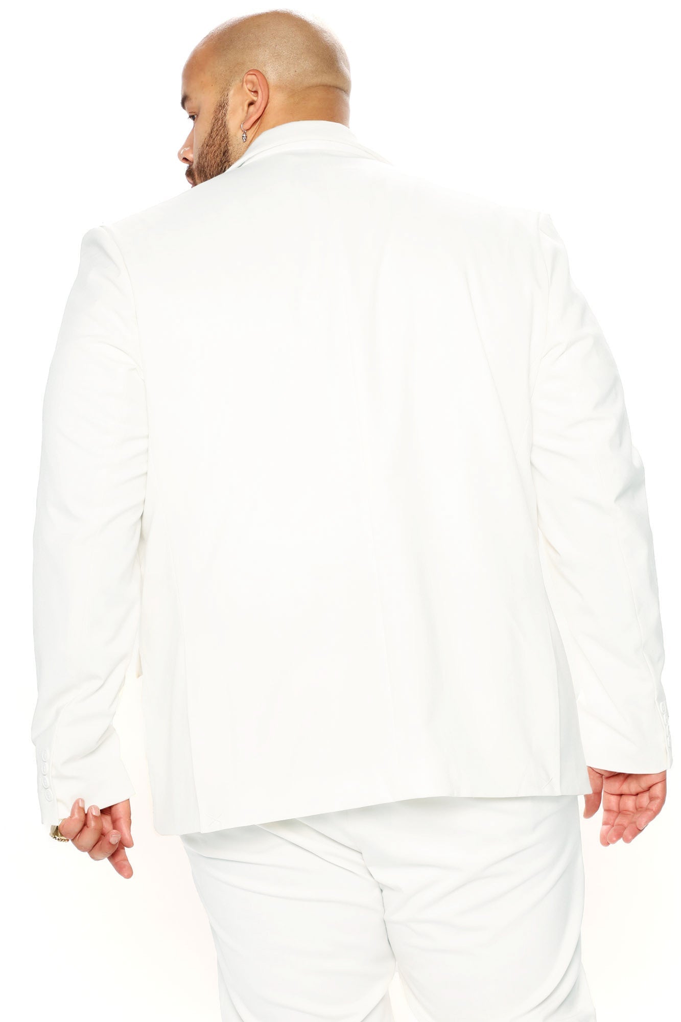The Modern Stretch Suit Jacket - Off White