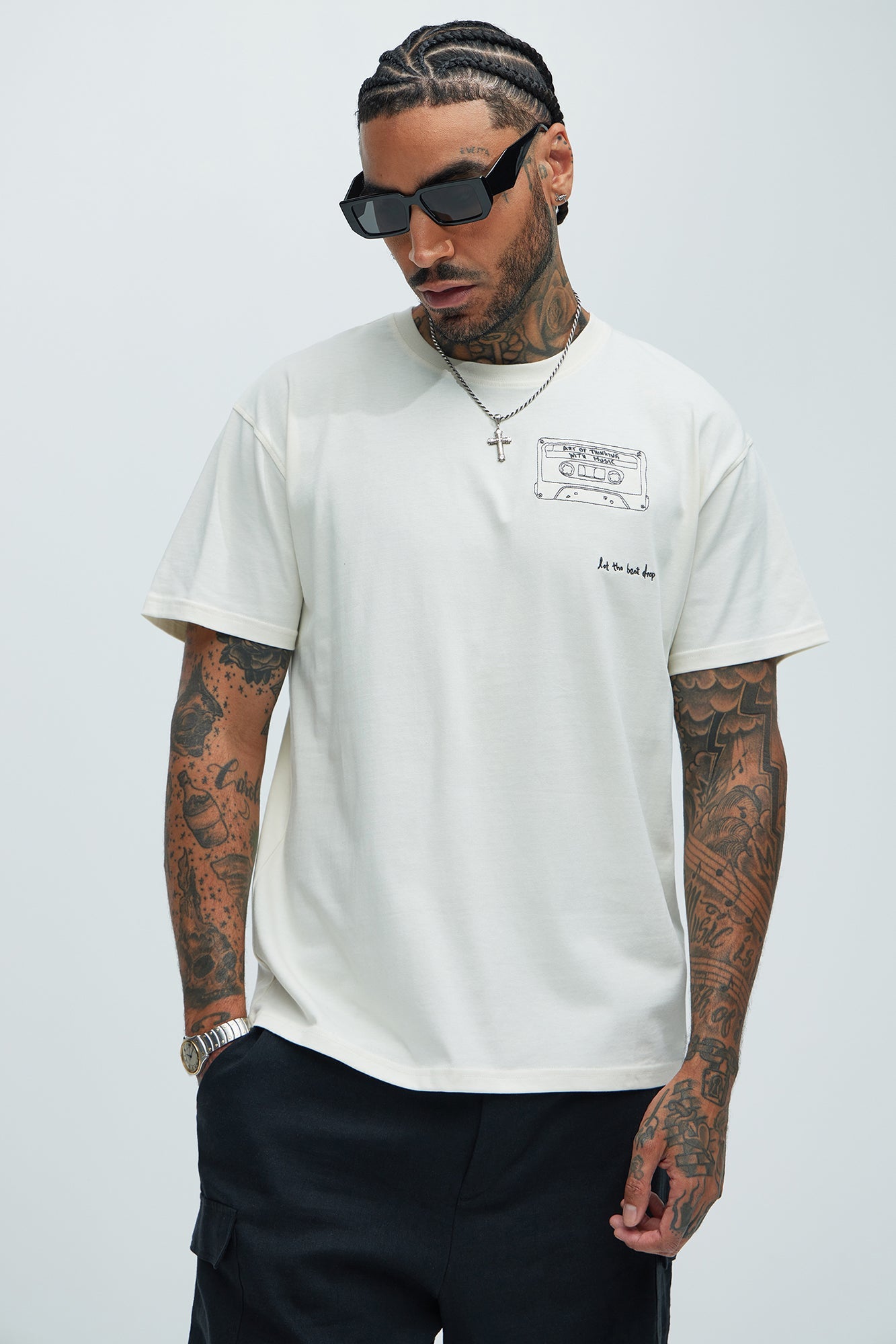 World Music Concert Short Sleeve Tee - Cream
