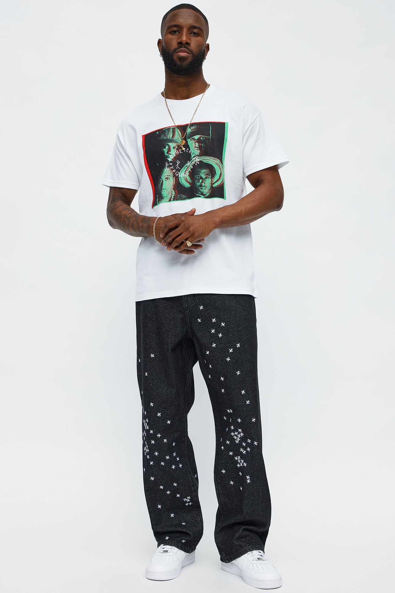 A Tribe Called Quest Bonita Applebum Short Sleeve Tee - White