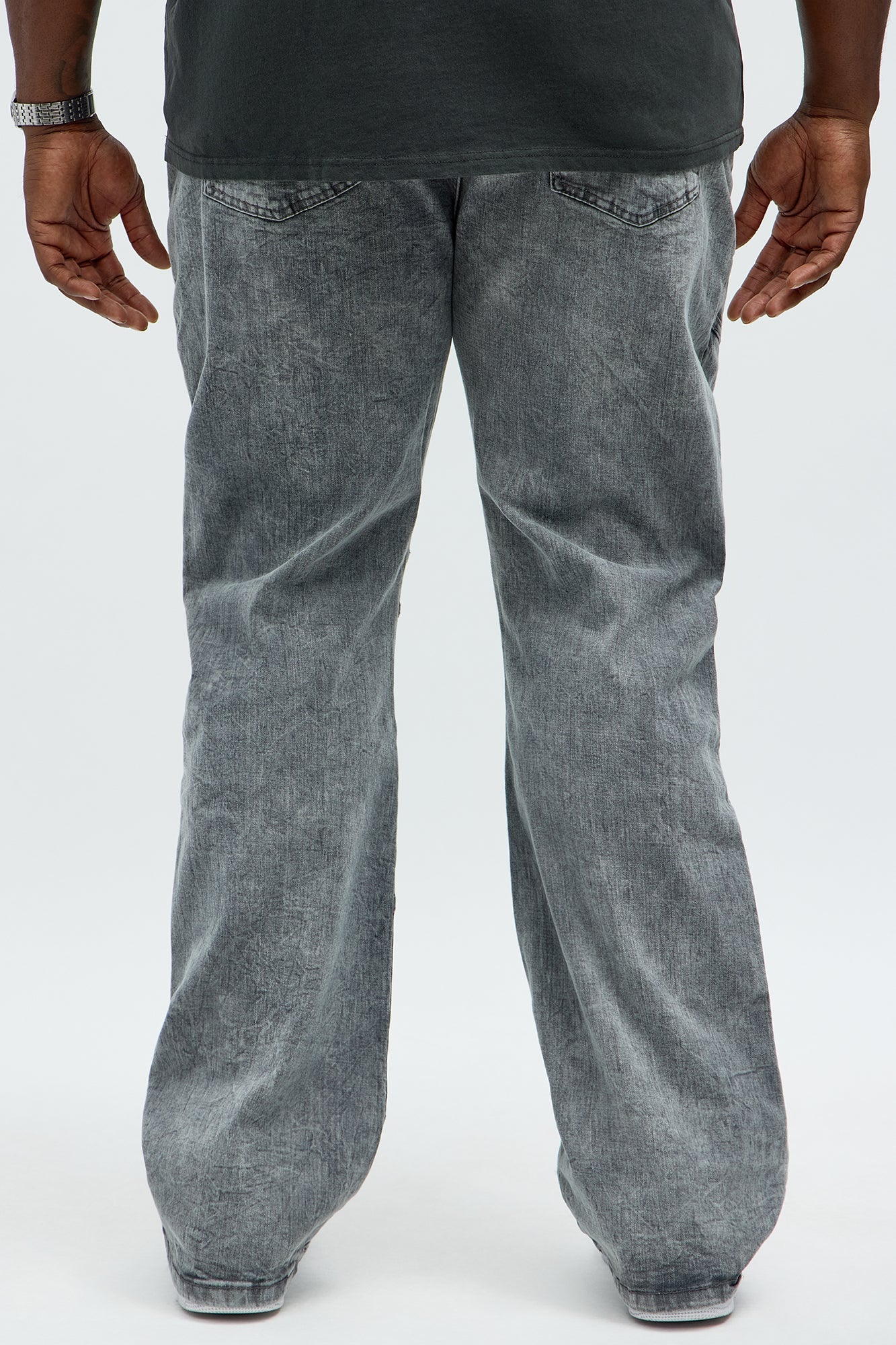 Slim Flare Tangled Up Jeans - Grey