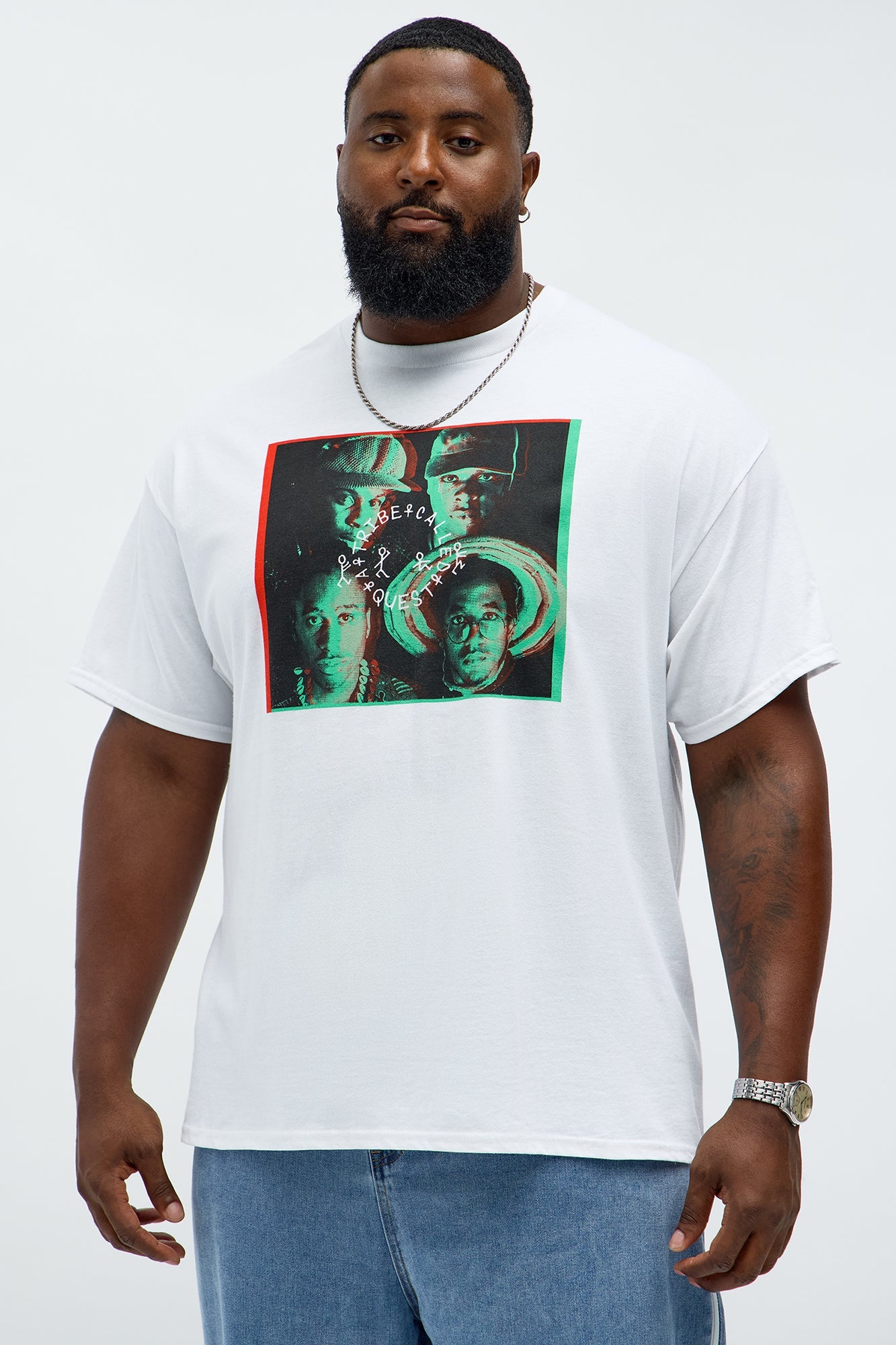 A Tribe Called Quest Bonita Applebum Short Sleeve Tee - White