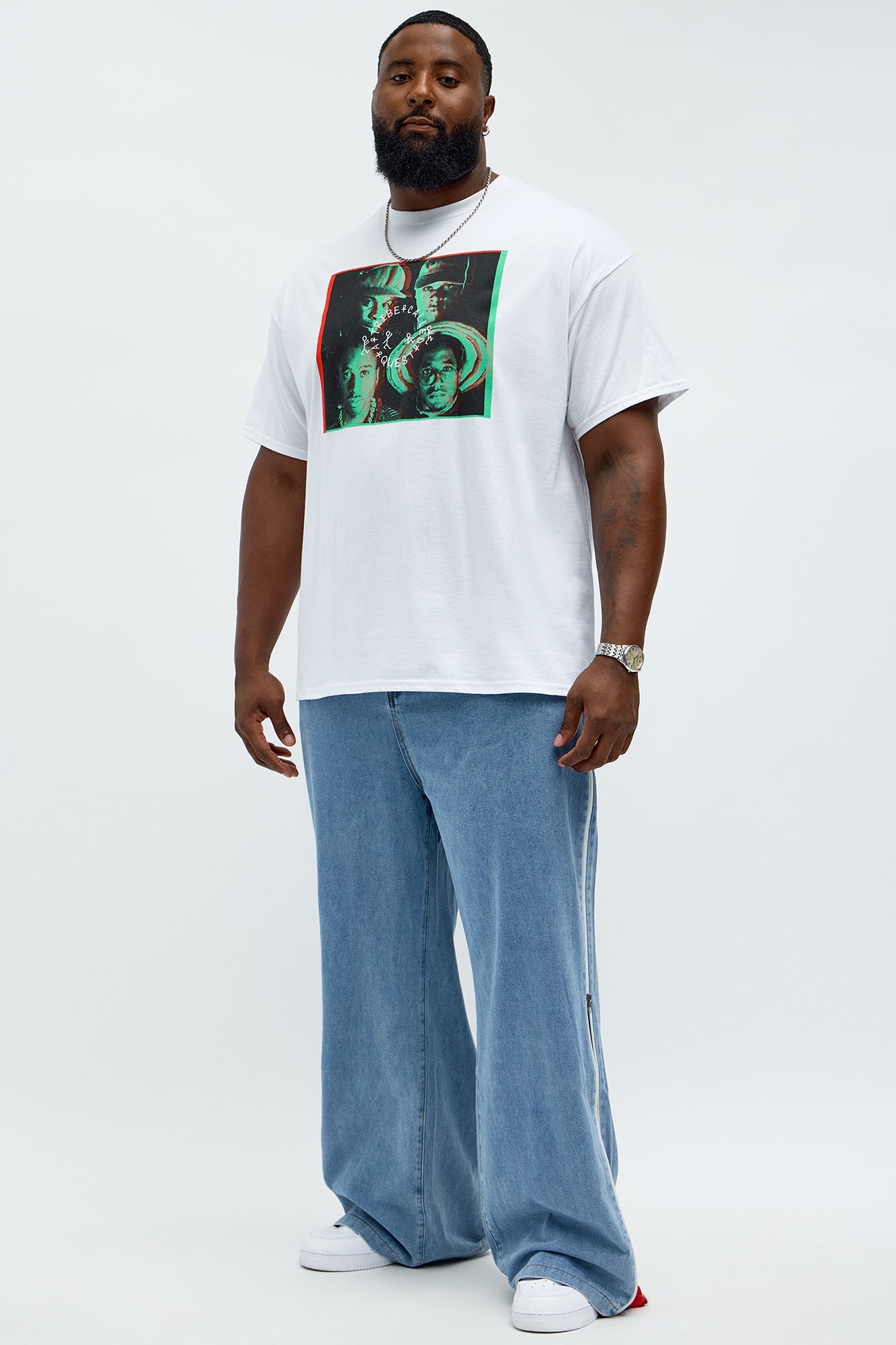 A Tribe Called Quest Bonita Applebum Short Sleeve Tee - White