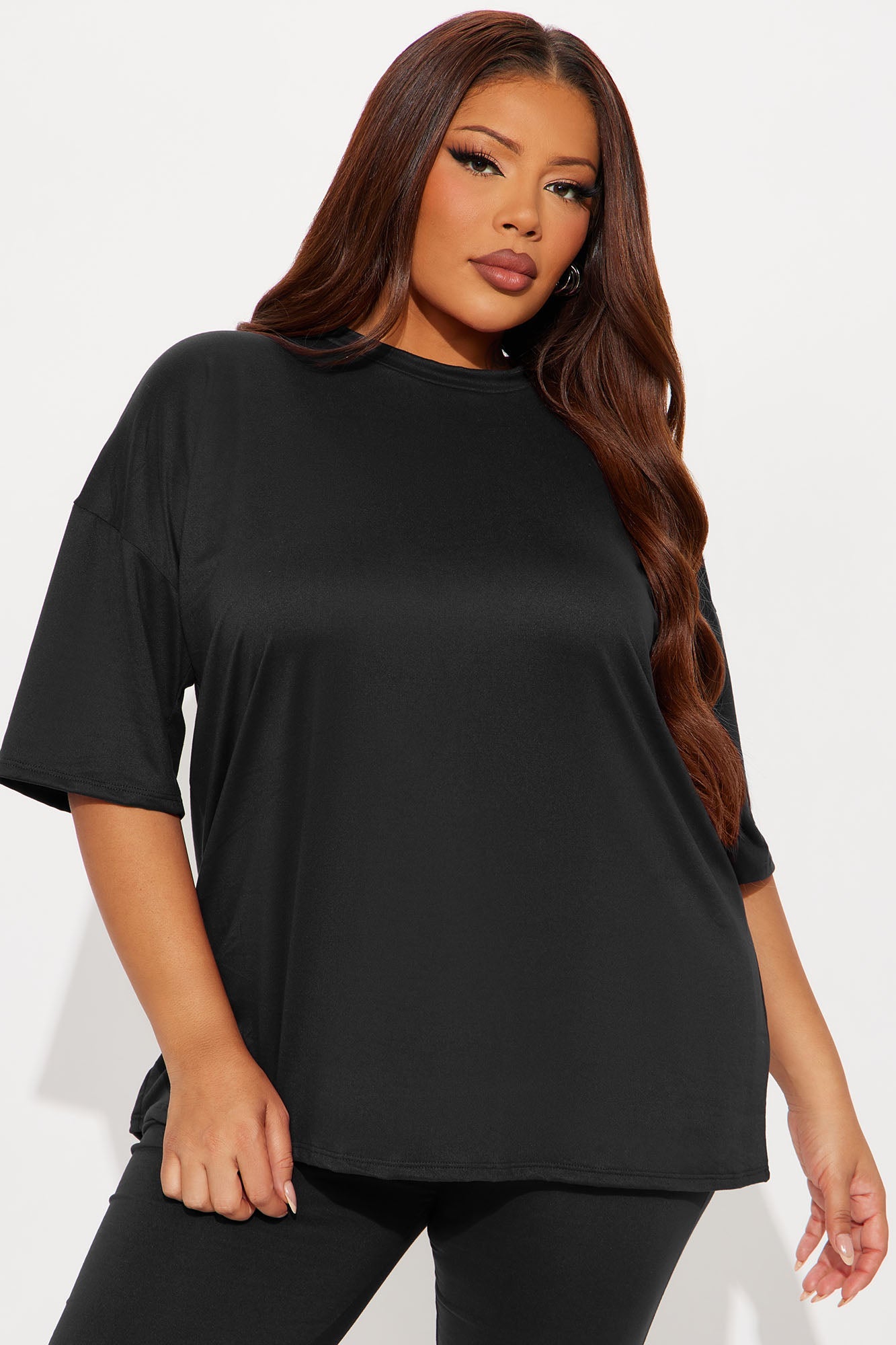 Weekend Vibes Capri Set - Black