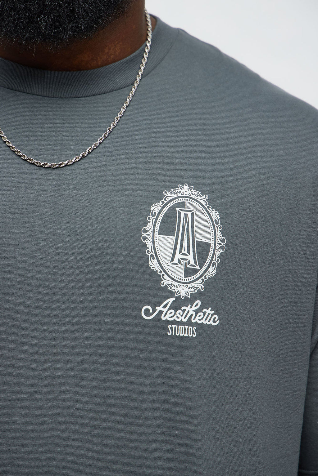 Aesthetics LA California Short Sleeve Tee - Charcoal