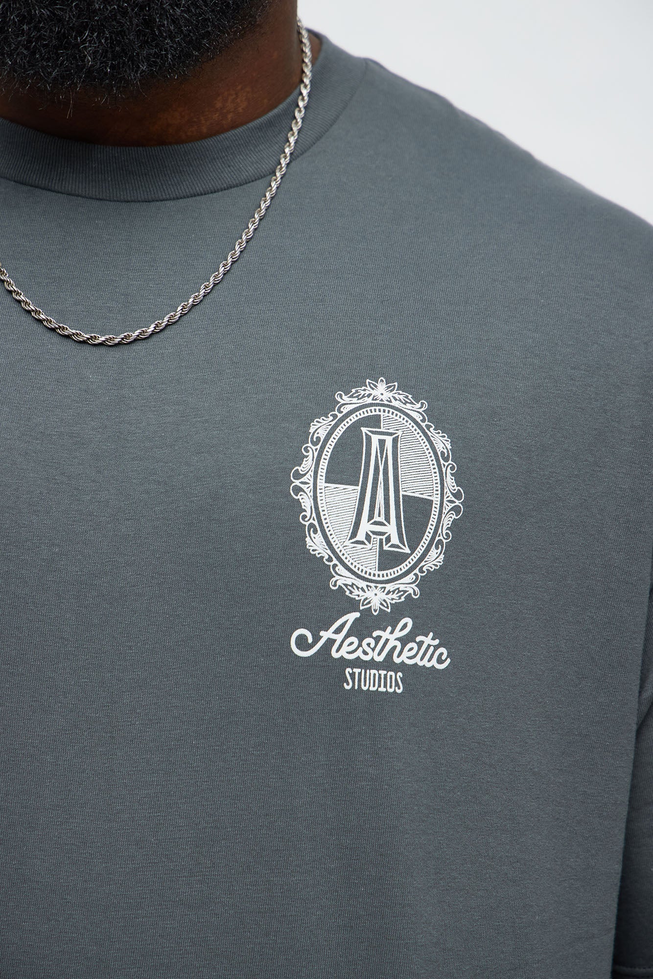 Aesthetics LA California Short Sleeve Tee - Charcoal